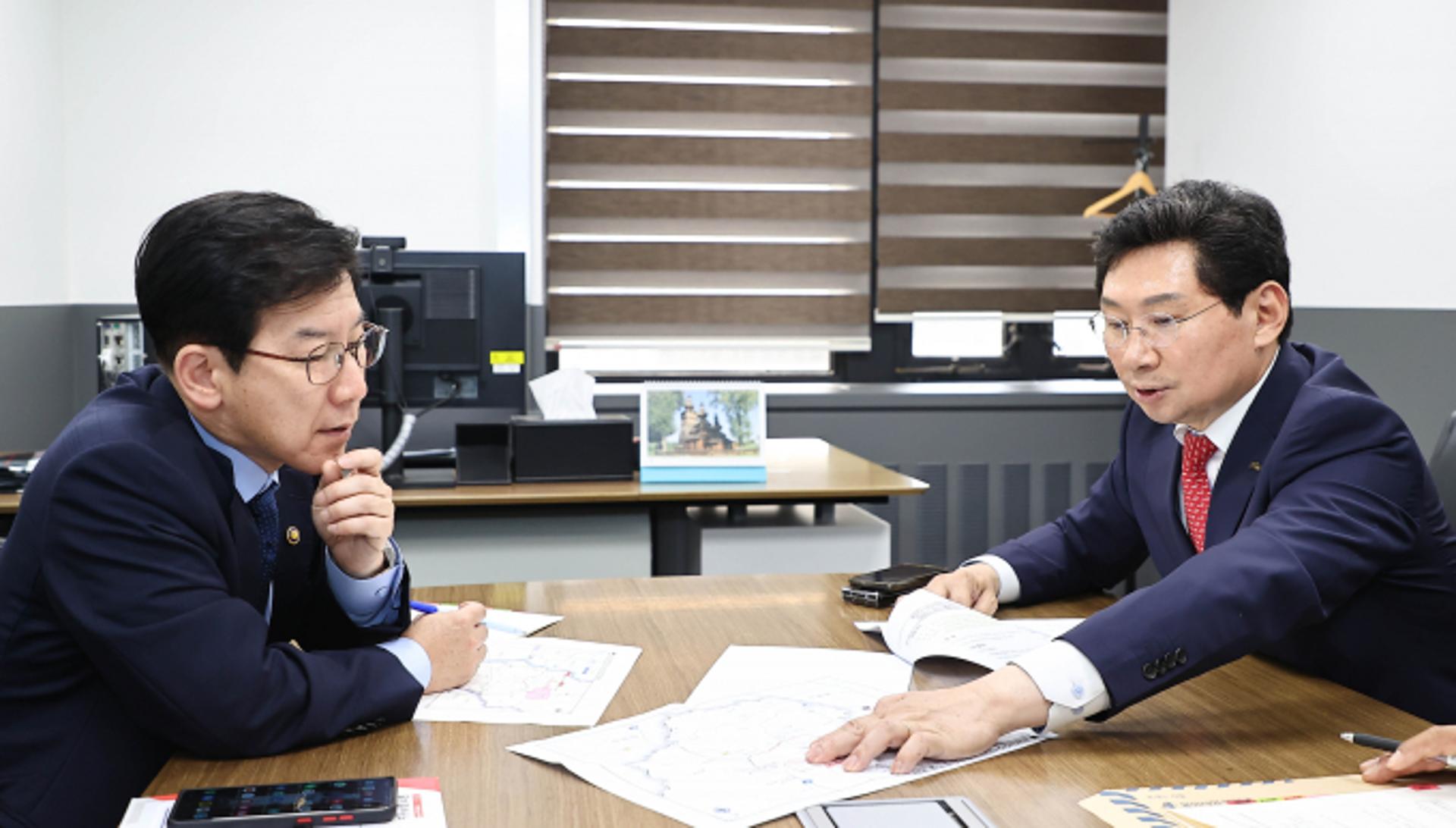 이상일 용인시장, 기재부에 주요 사업 예산지원 요청
