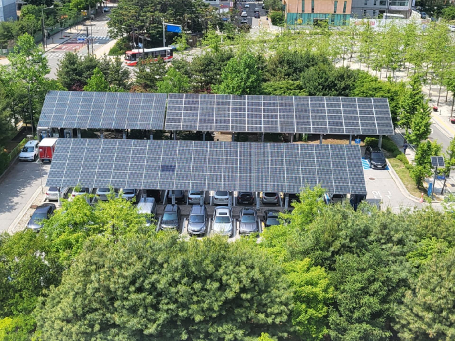 경기도북부청사, 청사내 태양광 발전시설 '84.4KW→857.4KW로'