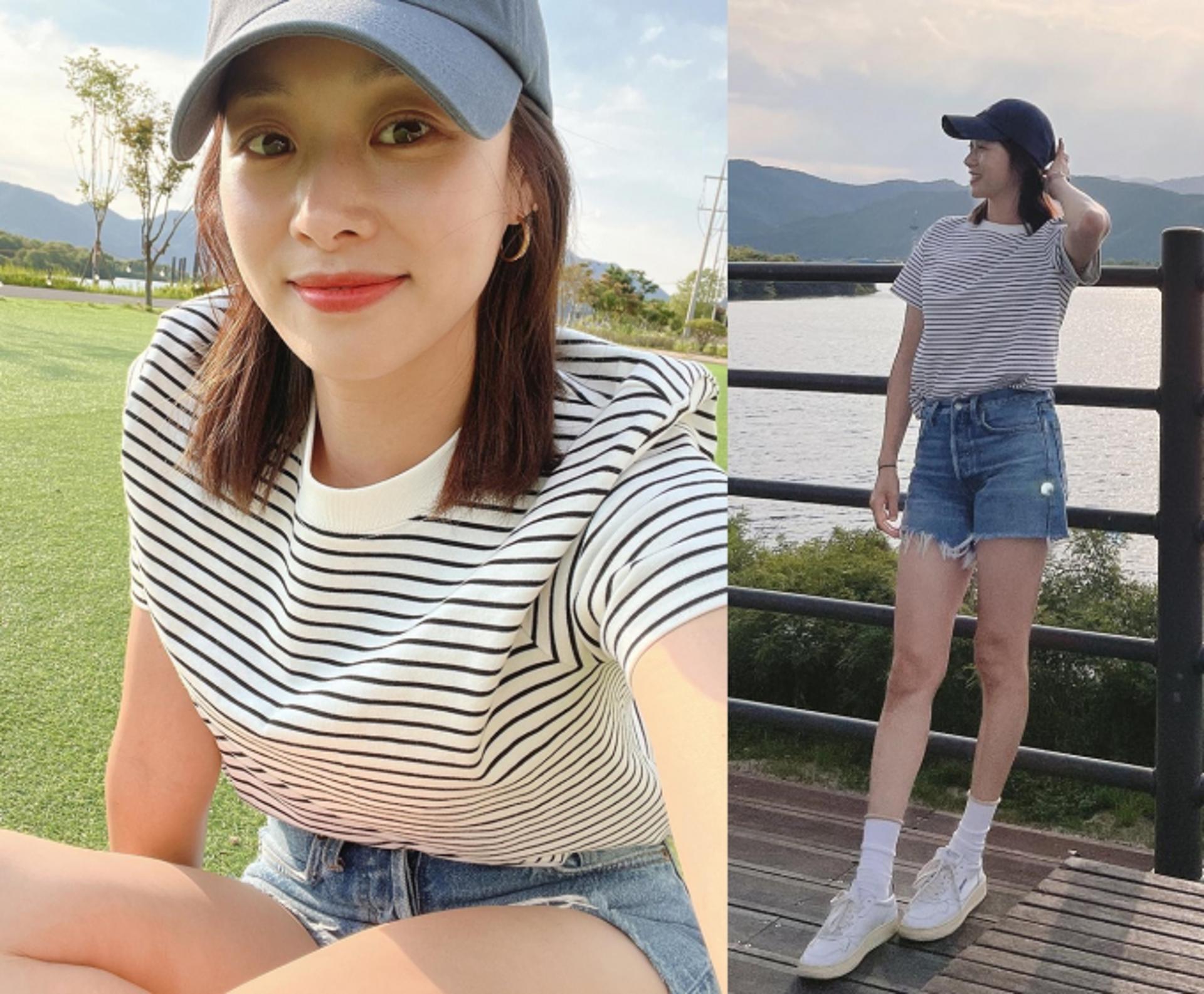 장신영, 대학생인 줄…강경준♥이 반한 청순 동안 미모