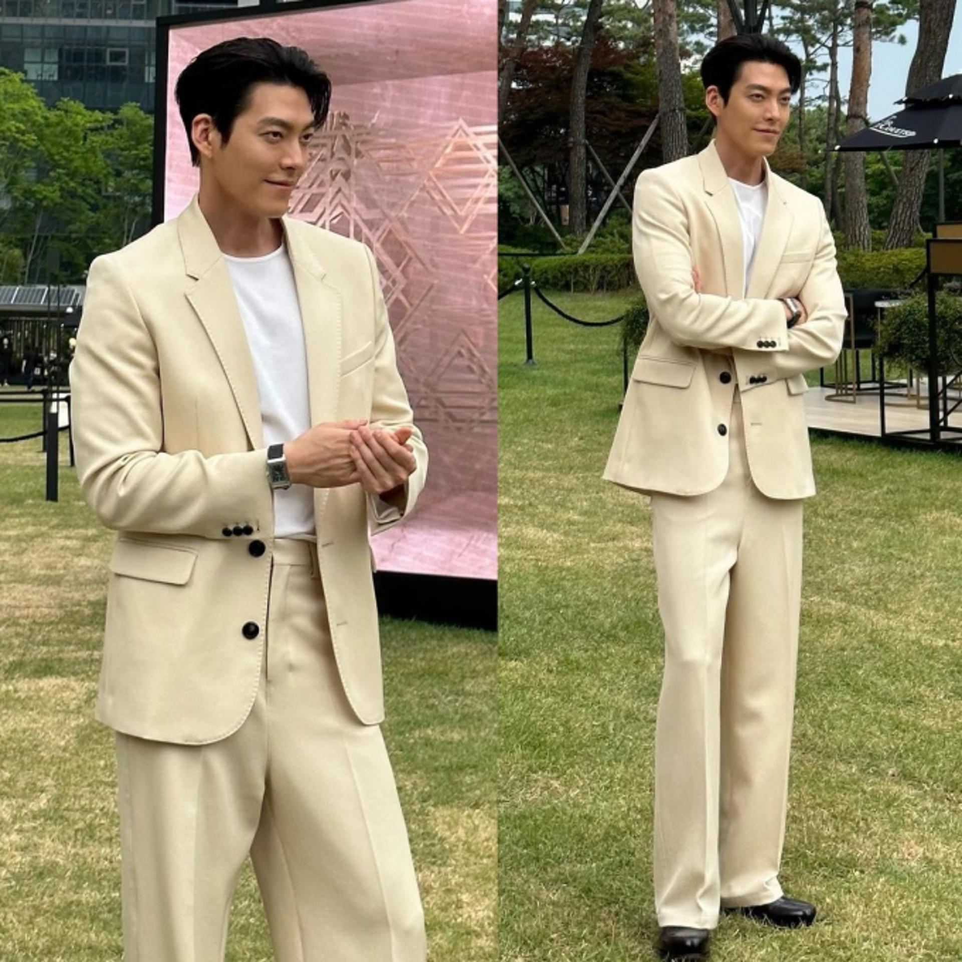 김우빈, 우아한 슈트핏…부드러운 카리스마 눈길