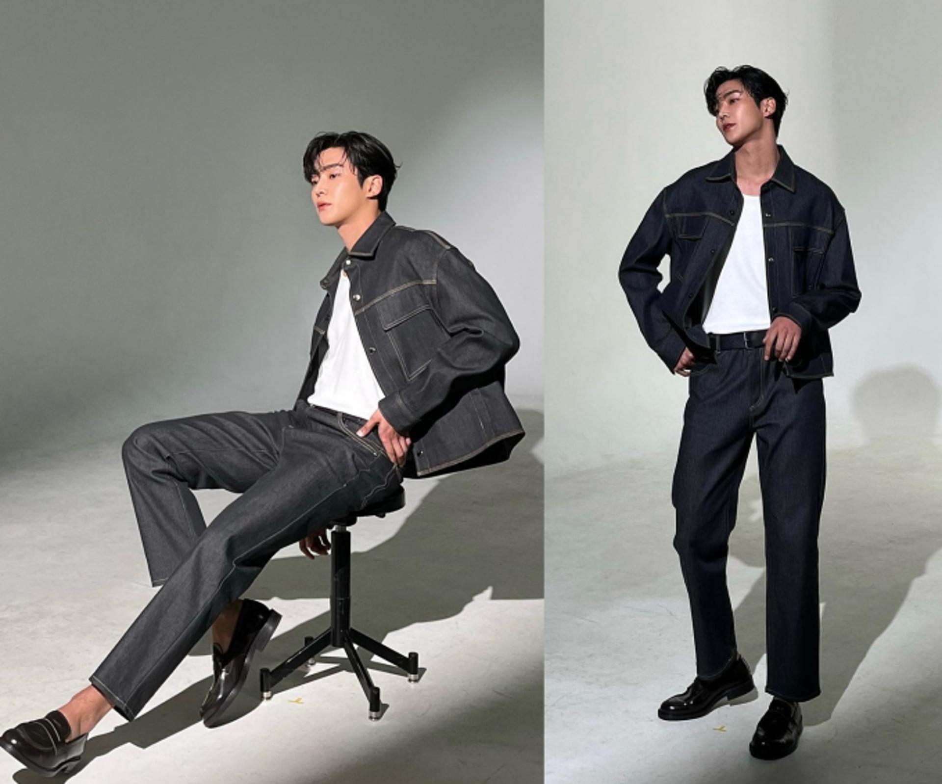 로운, 화보 비하인드 컷 공개…'폼 美쳤다'