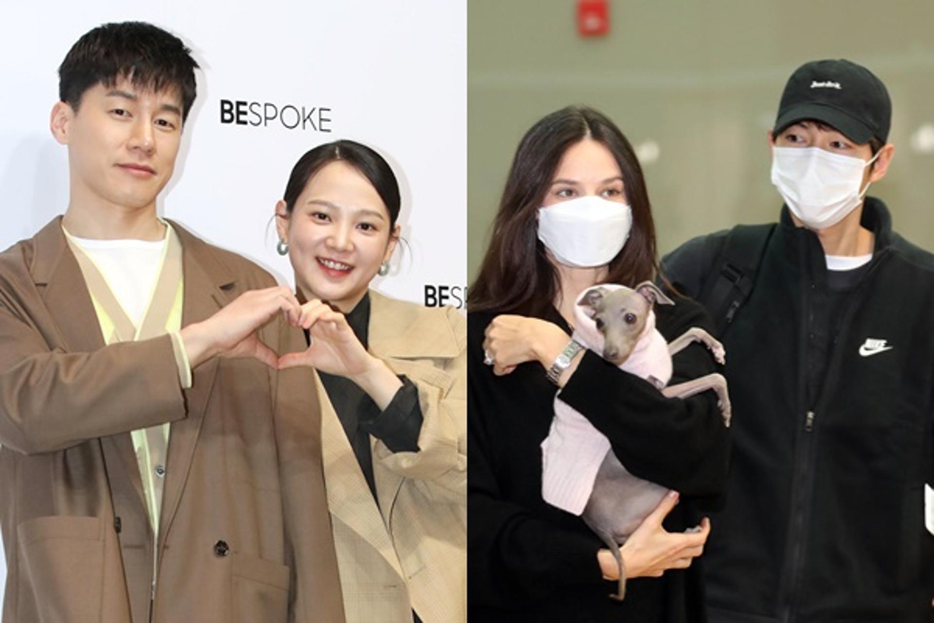 "토끼띠 엄빠예요"… 송중기♥케이티·윤승아♥김무열[이주의 연예날씨]