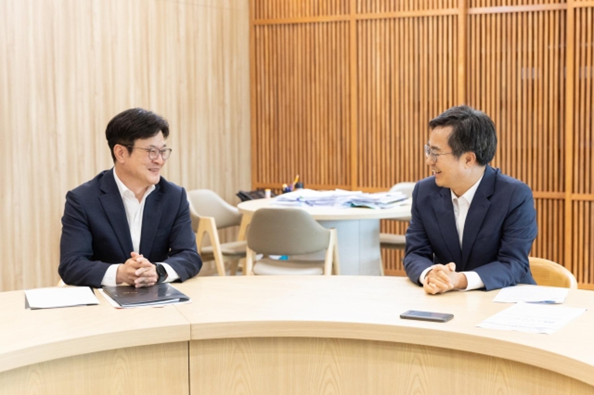 김병수 시장, 김동연 지사에 김포시 현안 협조 건의