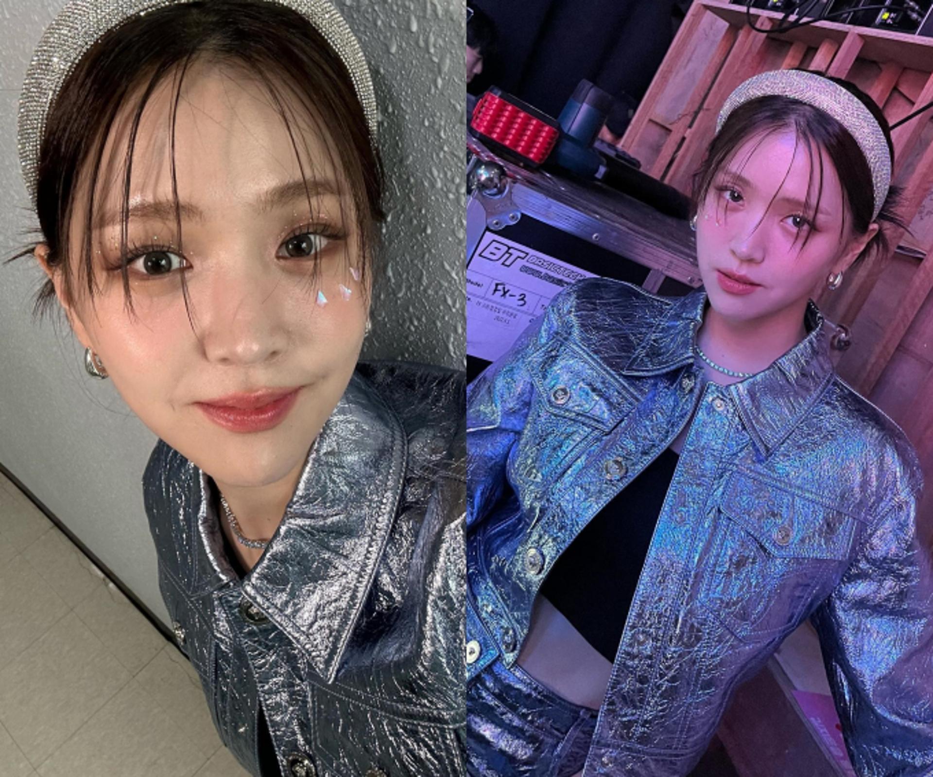 김지은, 은박지 패션을 소화해버리네…아이돌 못지 않은 비주얼