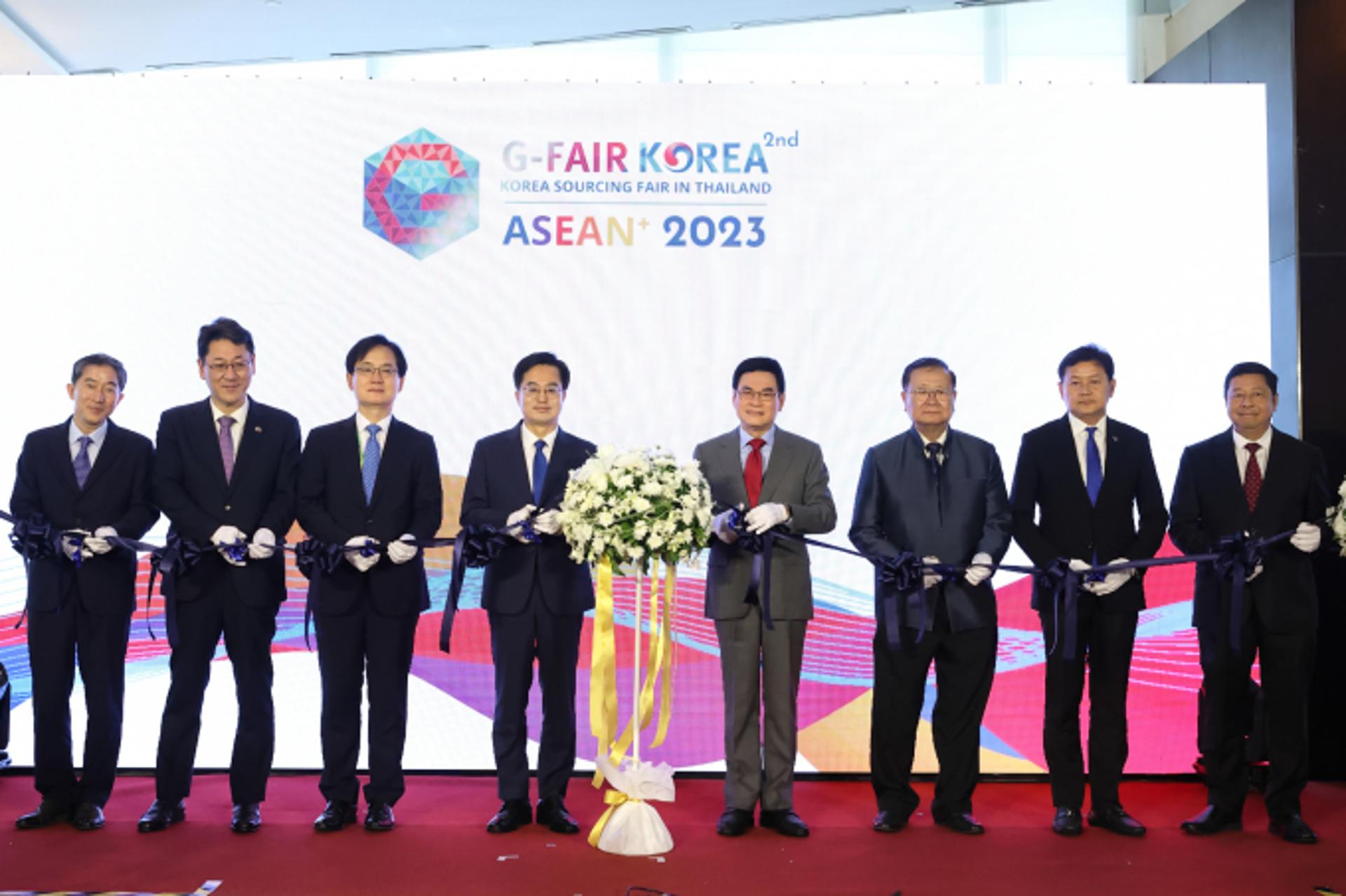 방콕 'G-Fair' 개막식 참석 김동연 "신남방 통상확대 기대"