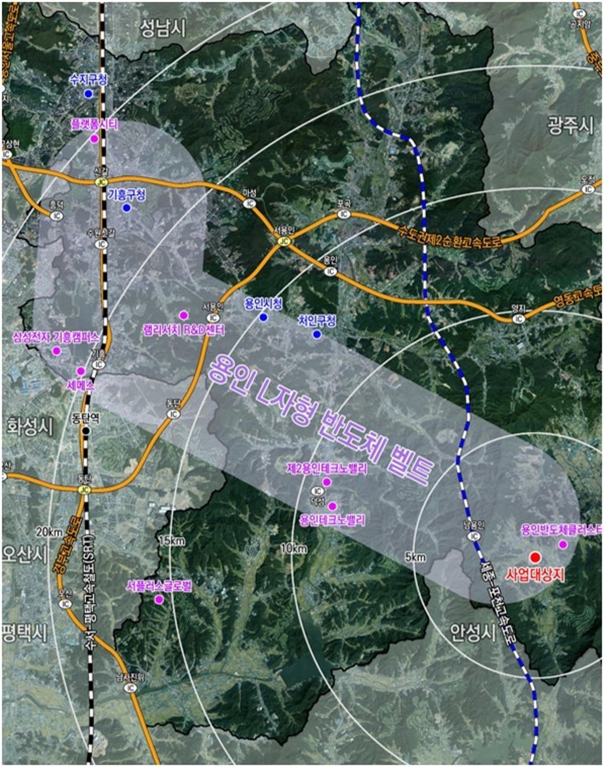 용인시, 반도체 소부장 협력단지 조성 '속도'…일반산단 물량확보
