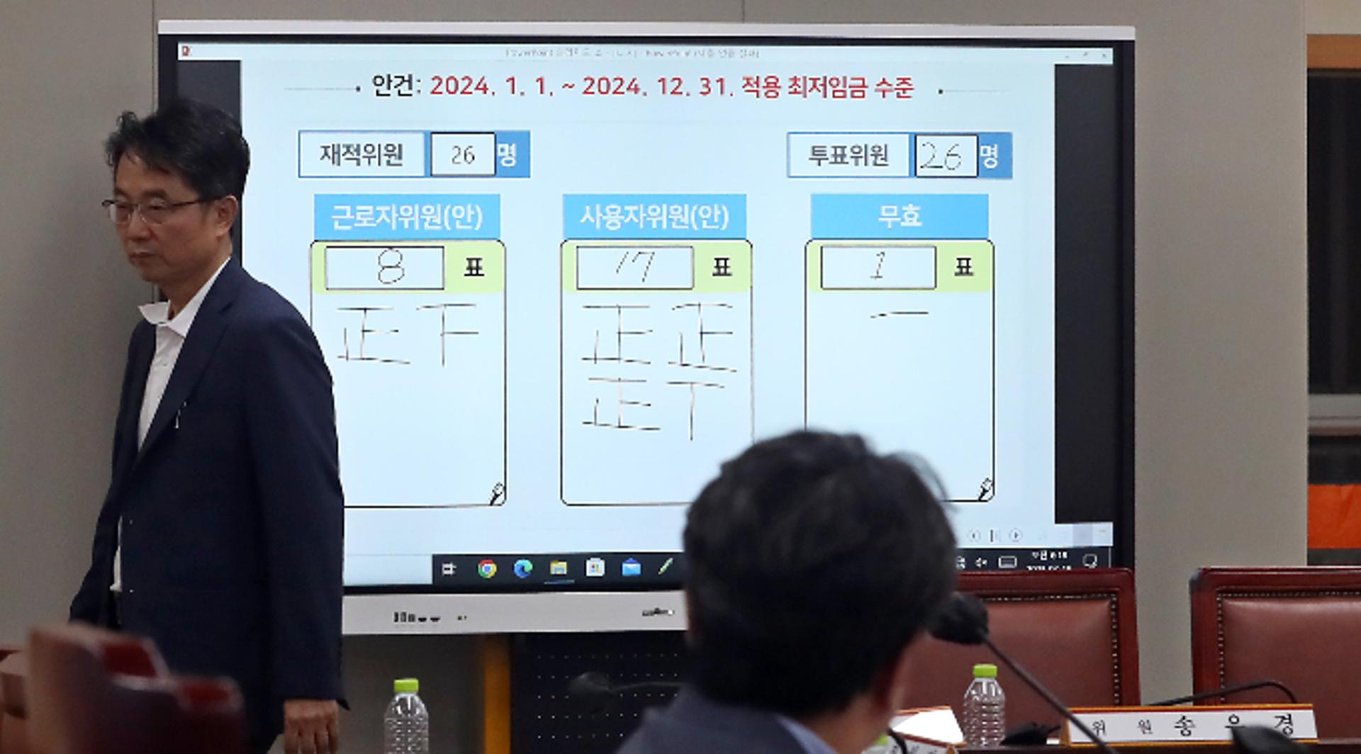노동계 "최저임금 2.5% 인상은 실질임금 삭감"…정부 부당 개입 주장