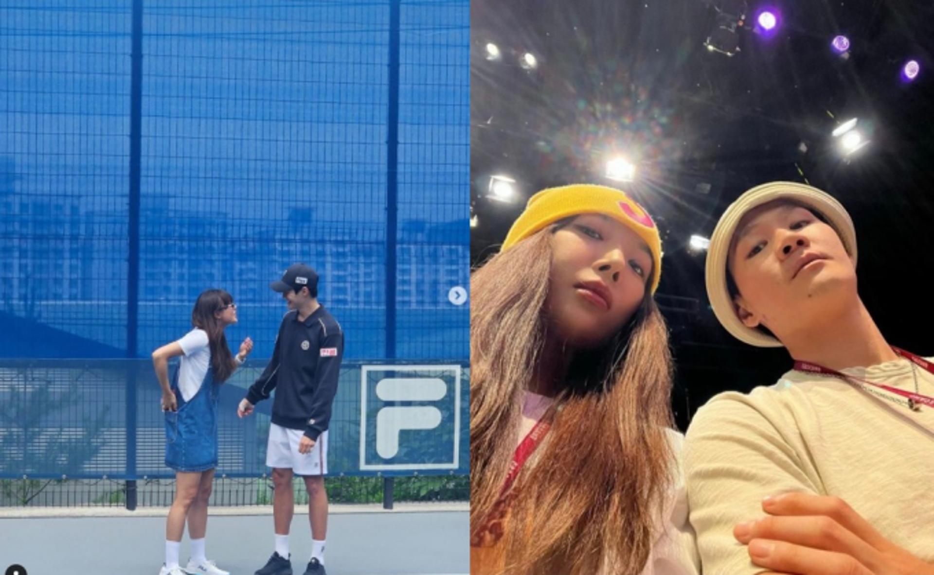 "거침없는 럽스타"… 유빈, 9세 연하 ♥권순우와 '달달'
