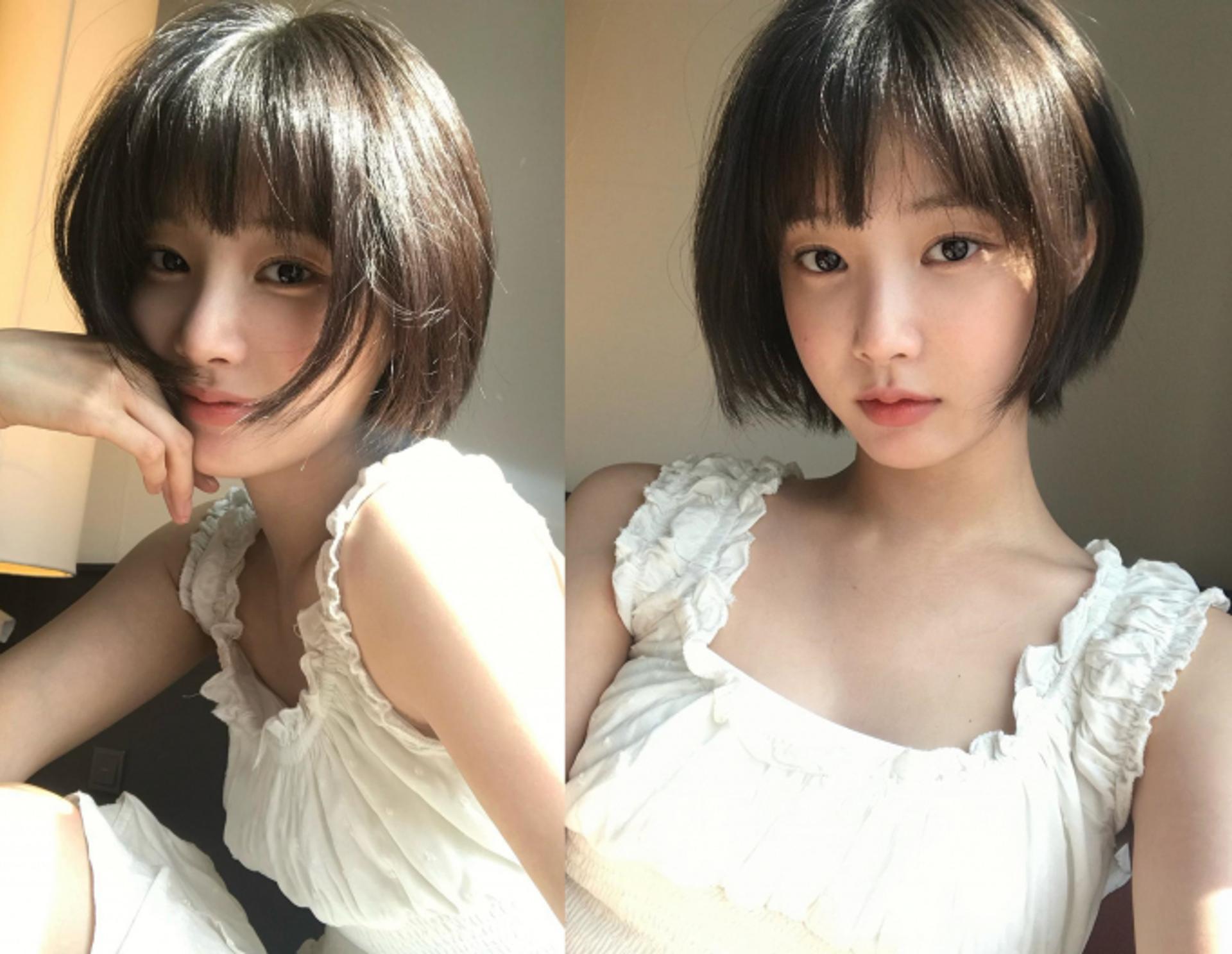 모모랜드 출신 연우, 단발로 자르고 리즈 미모 경신