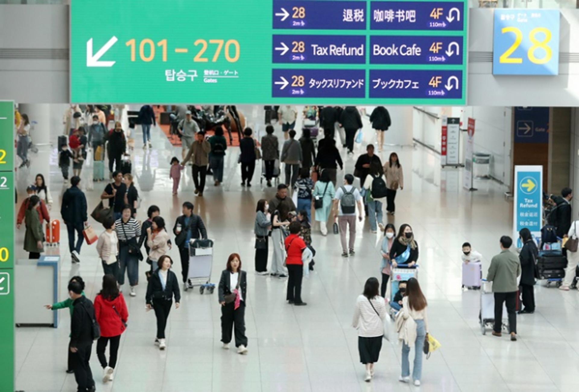 '제주' 보단 해외로… 7월 인천공항 국제선 이용객 520만명 달해