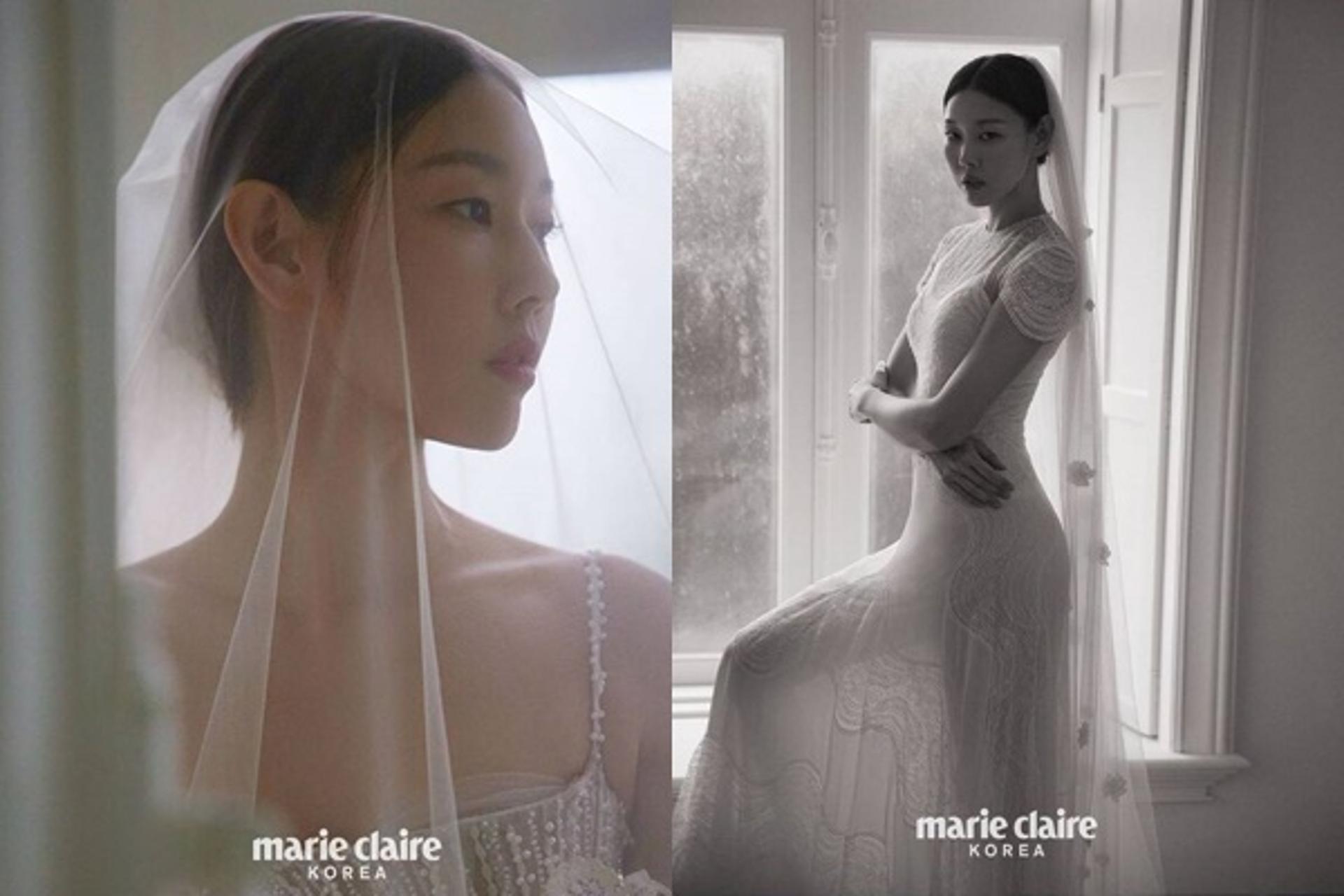 한혜진 결혼 임박?… "8월15일 공개" 웨딩드레스 '美쳤다'