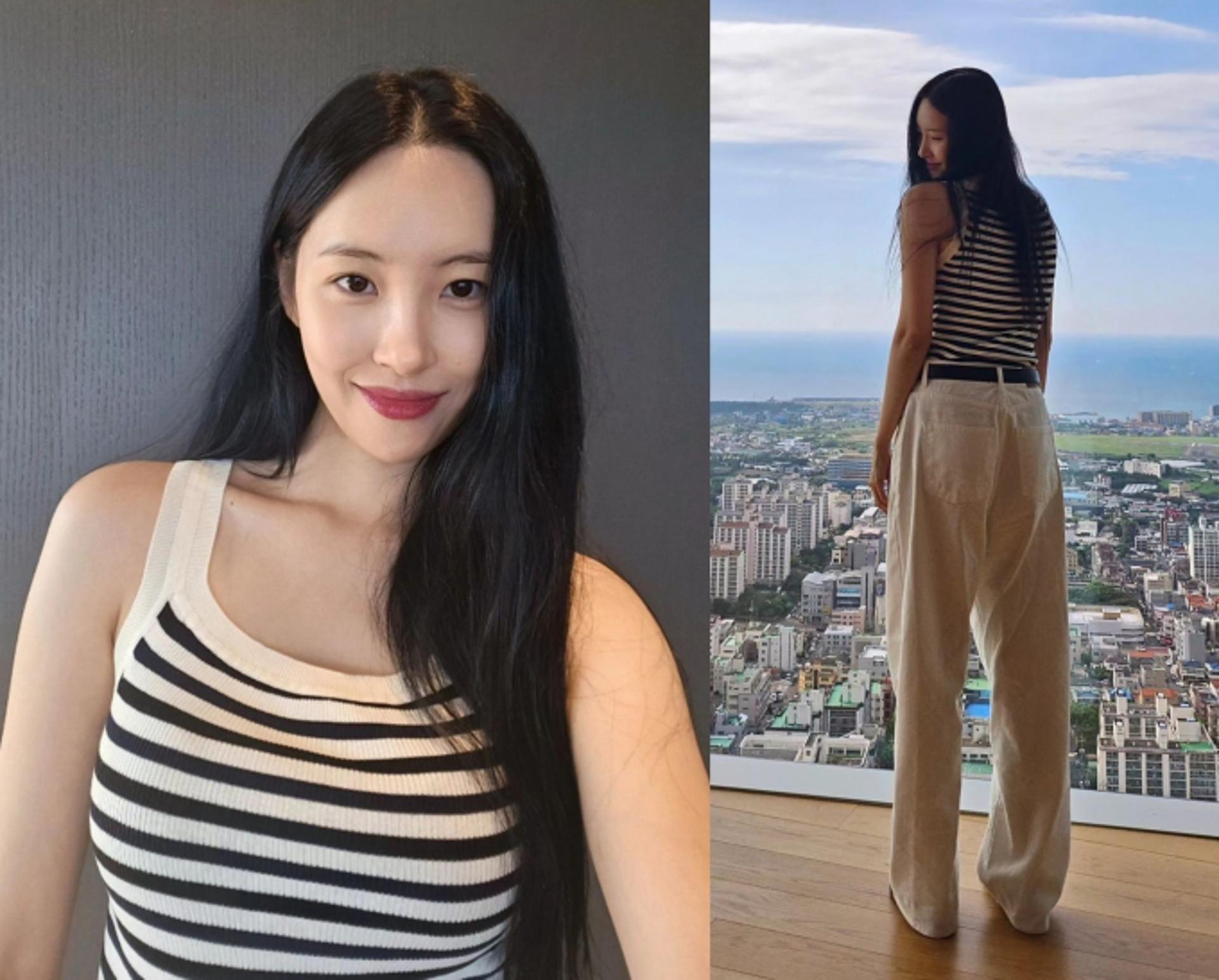 선미, 수수한 메이크업+내추럴 감성 캐주얼룩