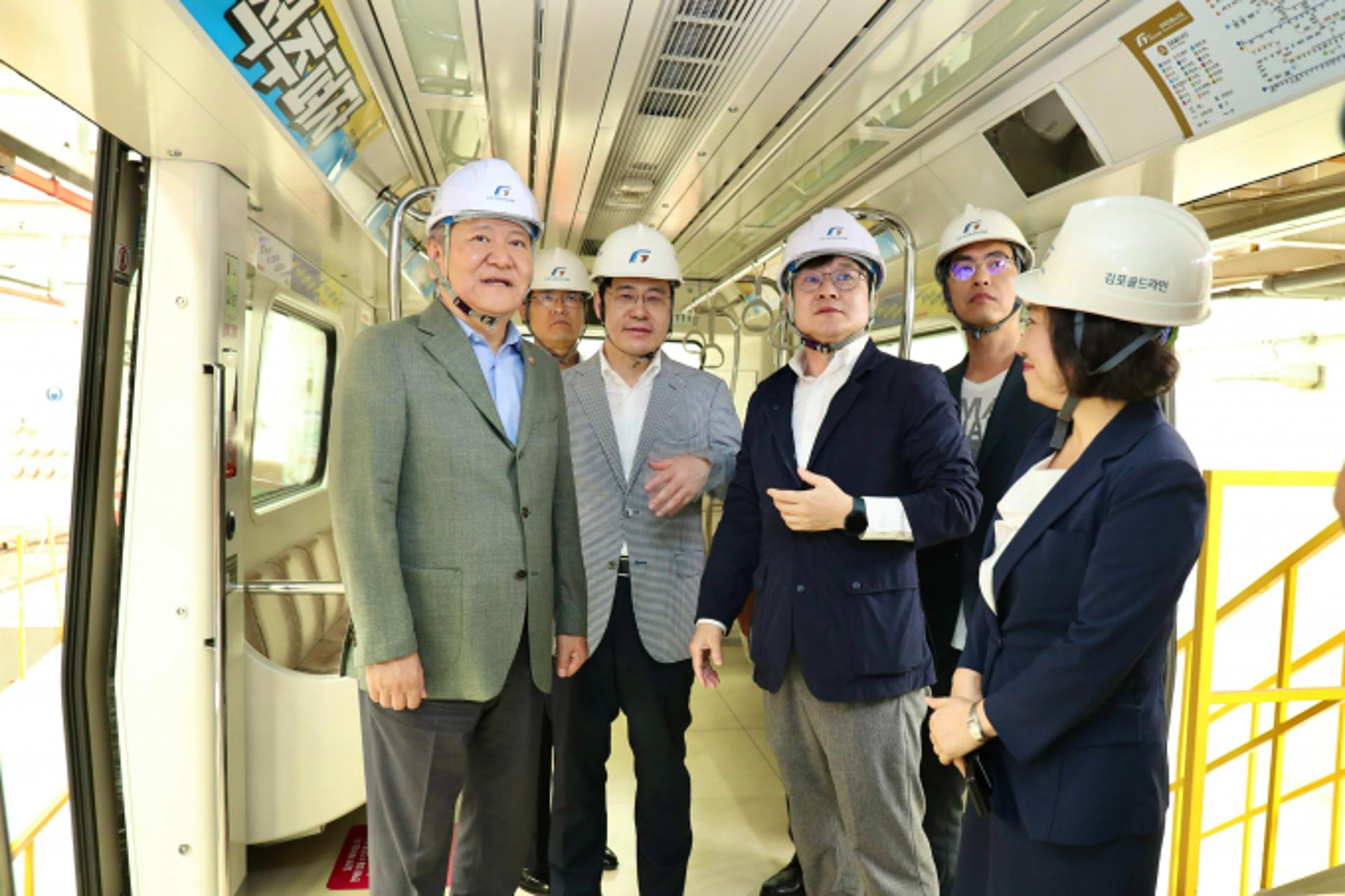 김병수 김포시장, 이상민 장관에 국비 지원 요청