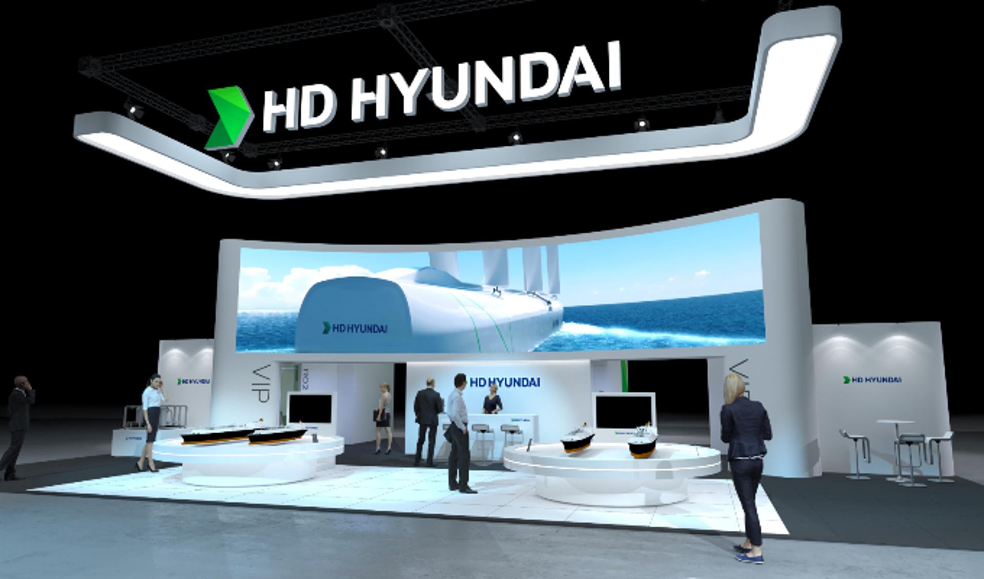HD현대, '가스텍2023' 참가…암모니아·수소 첨단기술력 소개