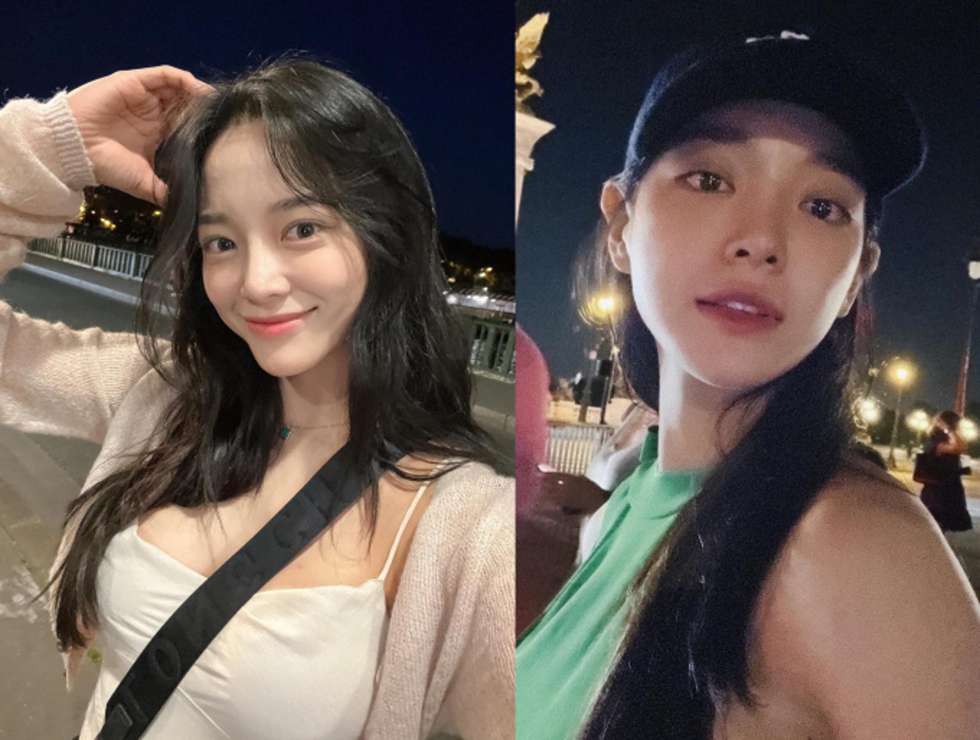 김세정, 파리서 청순→힙한 매력 발산