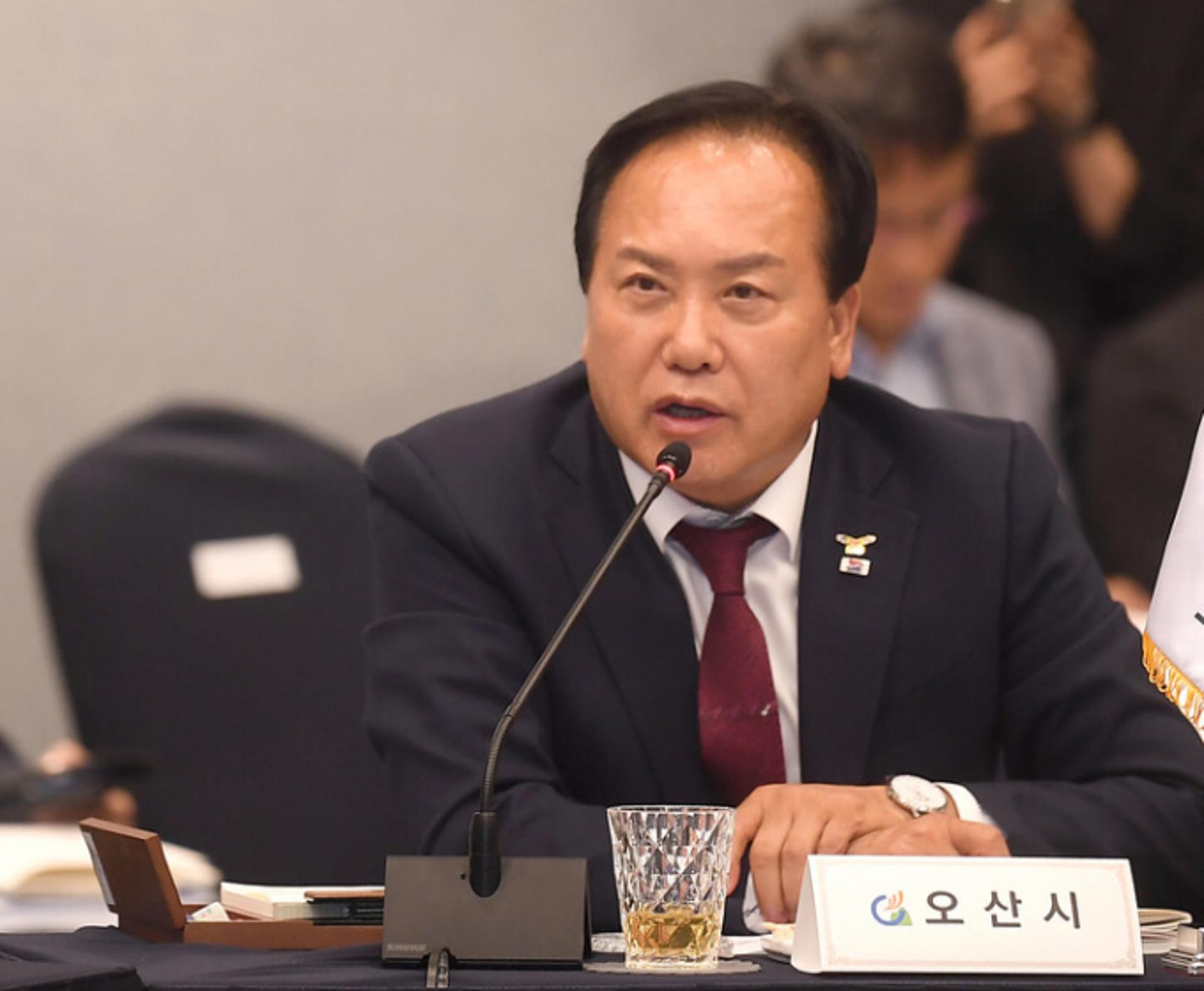이권재 오산시장 "물향기수목원은 道 특화자원…공동발전 모색"