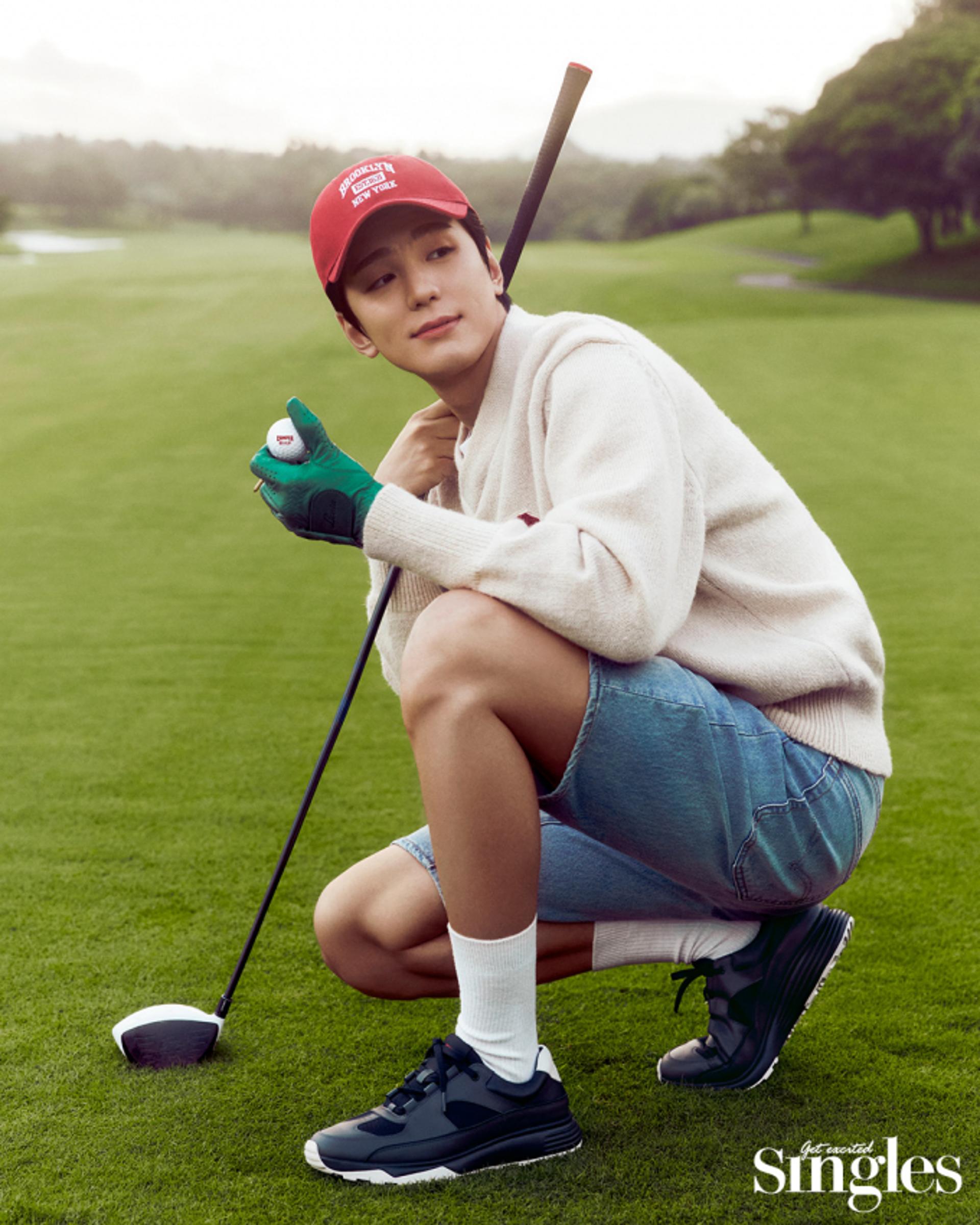 김민규, 가을 남친 골프룩…훈훈한 비주얼 화보