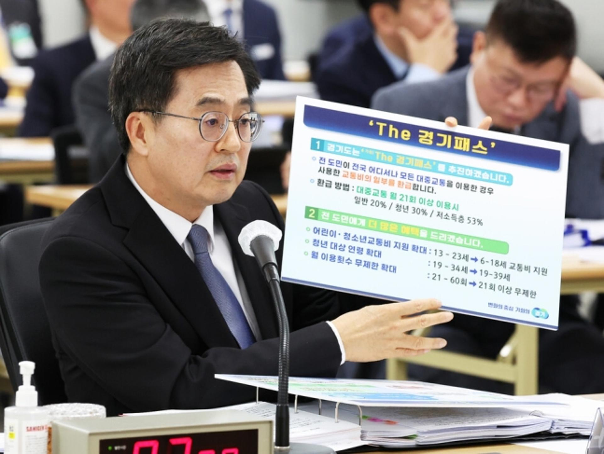 '경기패스, 급조된 정책' 지적에…김동연 "경기도민 절반 혜택 볼것"