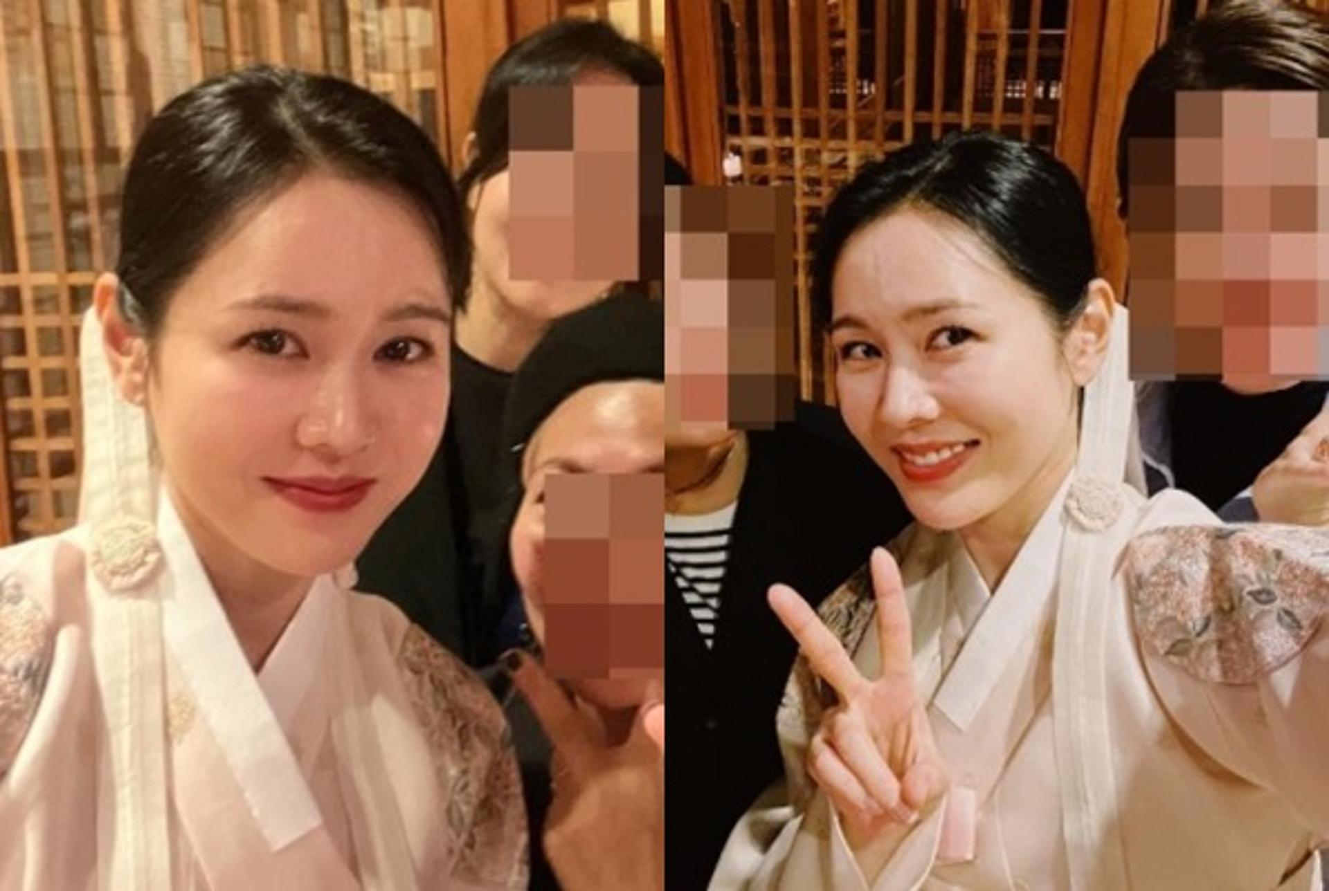 '♥현빈' 손예진, 돌잔치 준비?… 한복입고 '여신' 미모