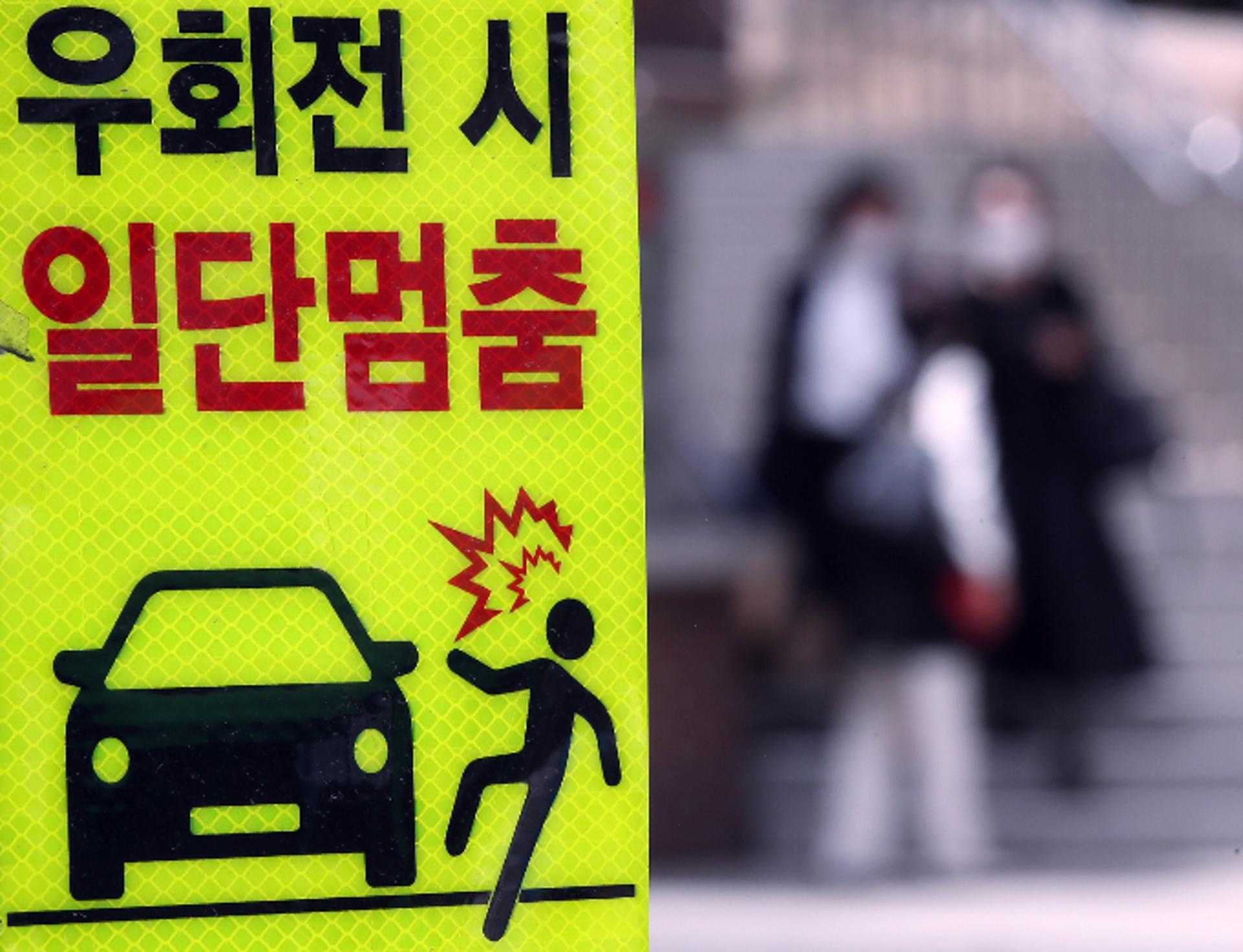 '우회전 일시정지' 15개월째… 겁없던 20대 운전자들, 착해졌다