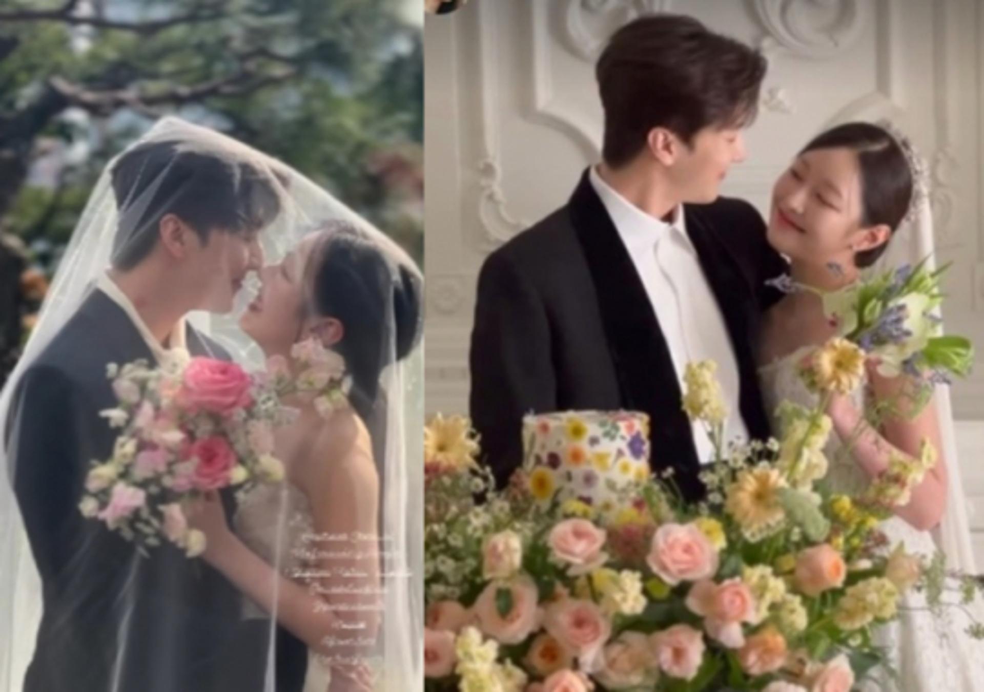 천둥♥미미 웨딩 화보 '달달'… 산다라박 "내가 시누이?"