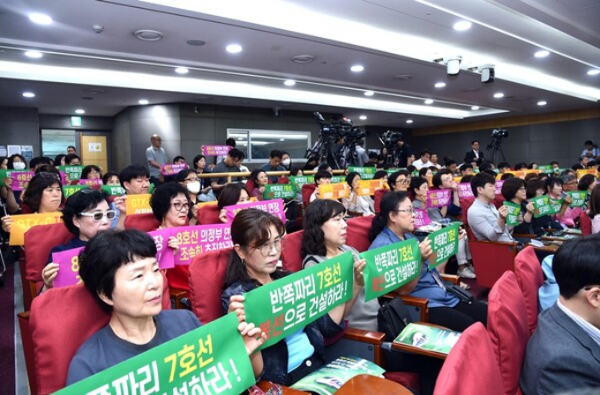 의정부시, 7호선 연장구간 복선화…道에 '강력 건의'