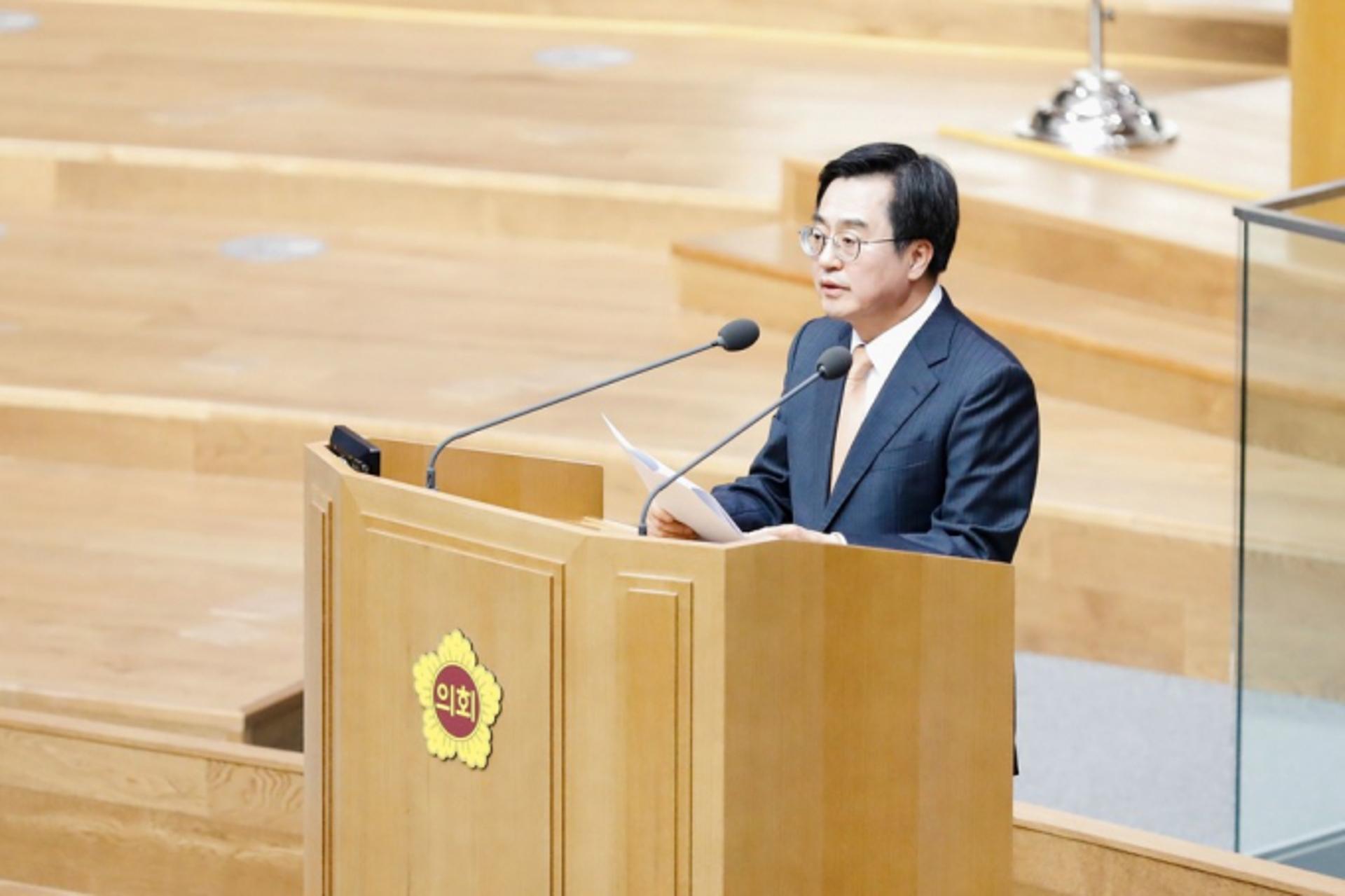 김동연, 내년 예산안 시정연설 "경제위기, 확장재정이 해법"