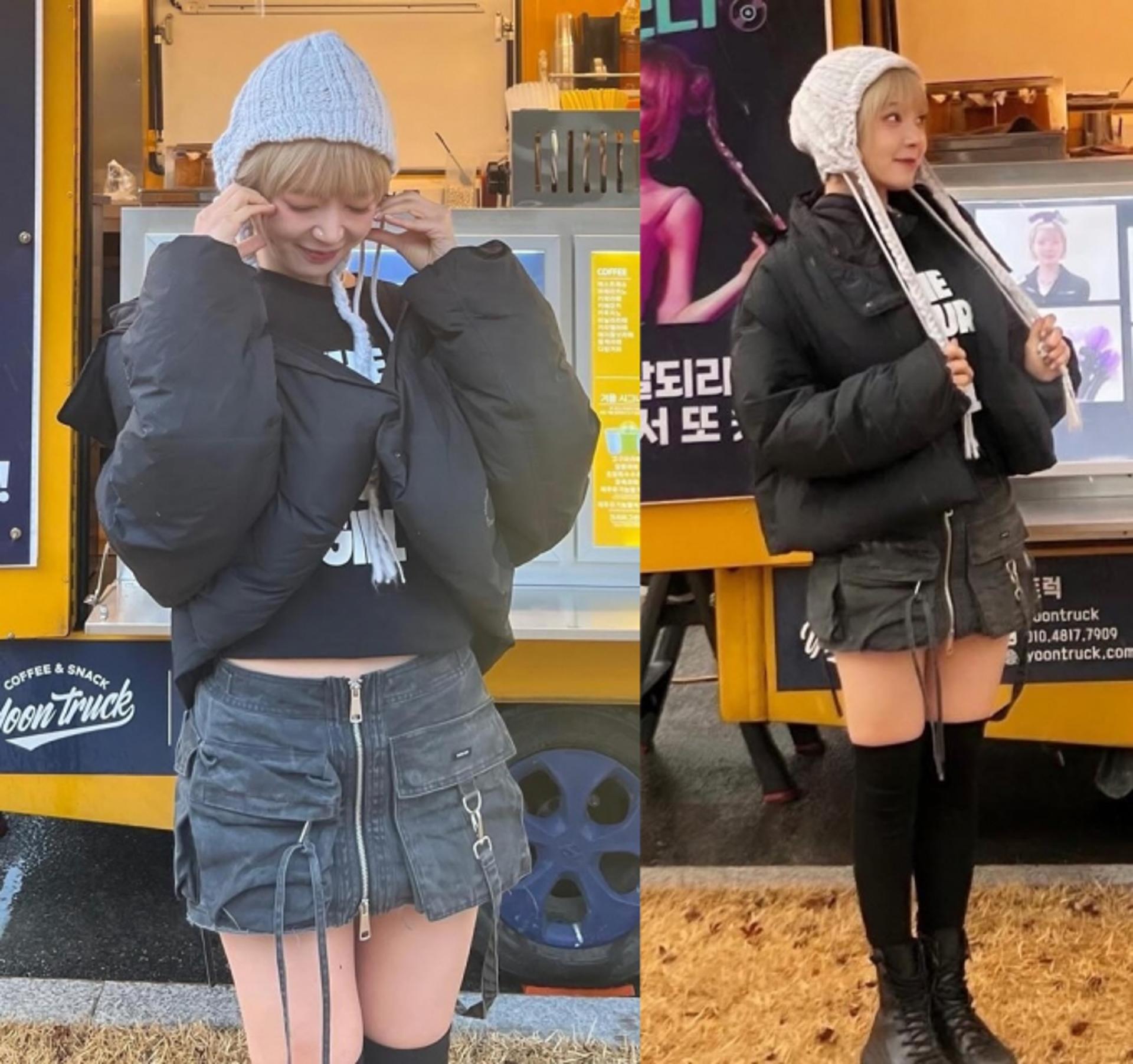 초아, 걸크러시 패션에 귀여움 터지는 '놀던언니' 비주얼