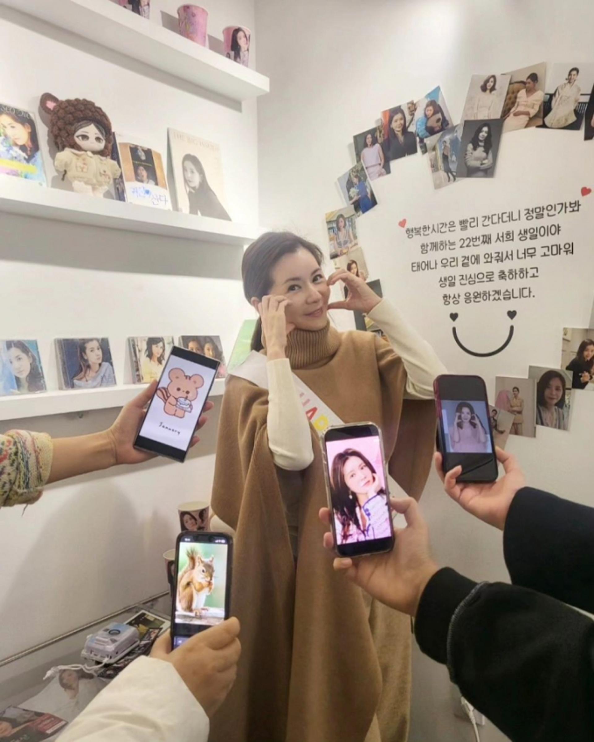 장서희, 50대 맞아?…귀여운 다람쥐상 동안 미모