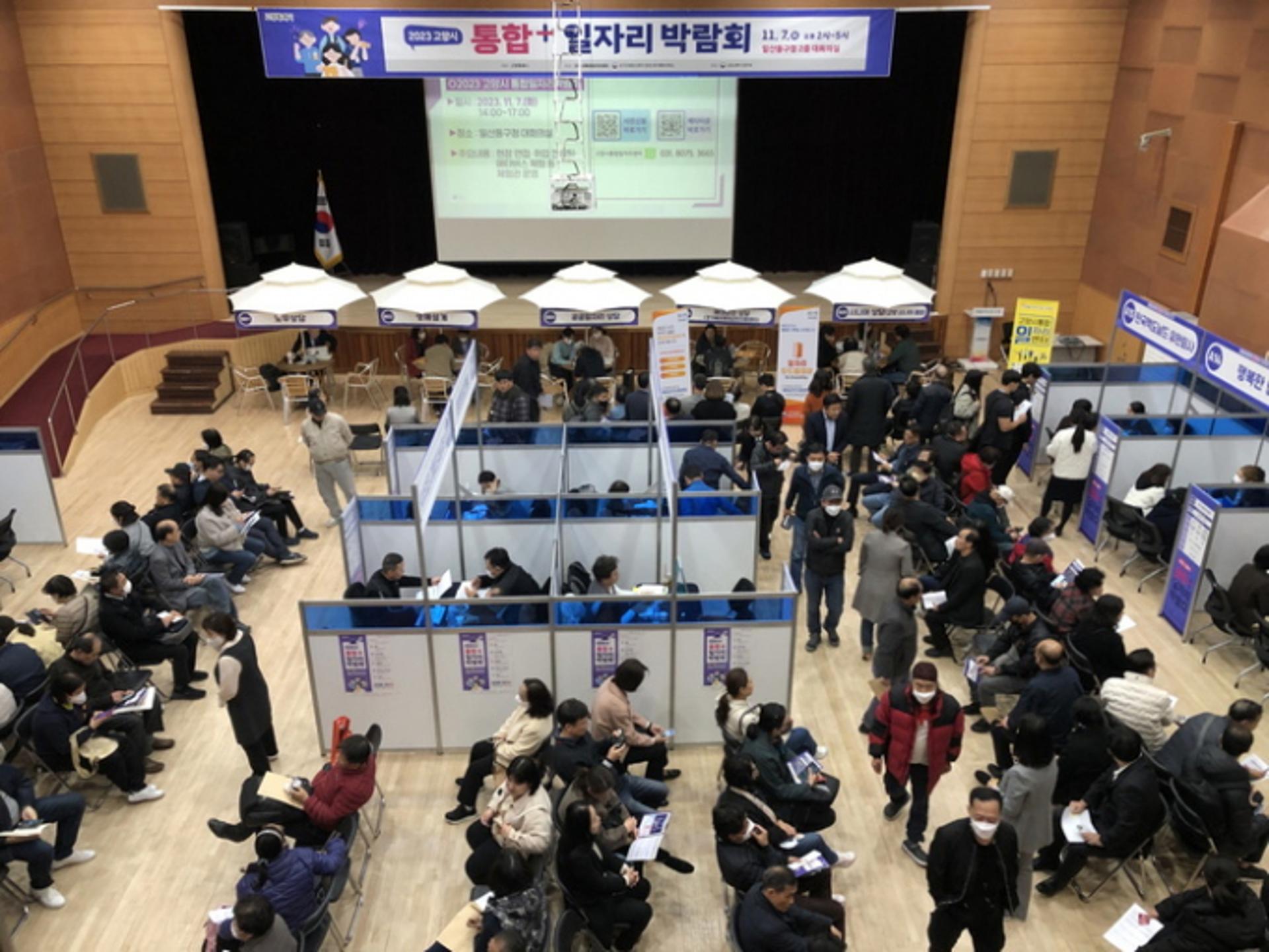 고양시통합일자리센터, 지난해 6451명 취업 성공