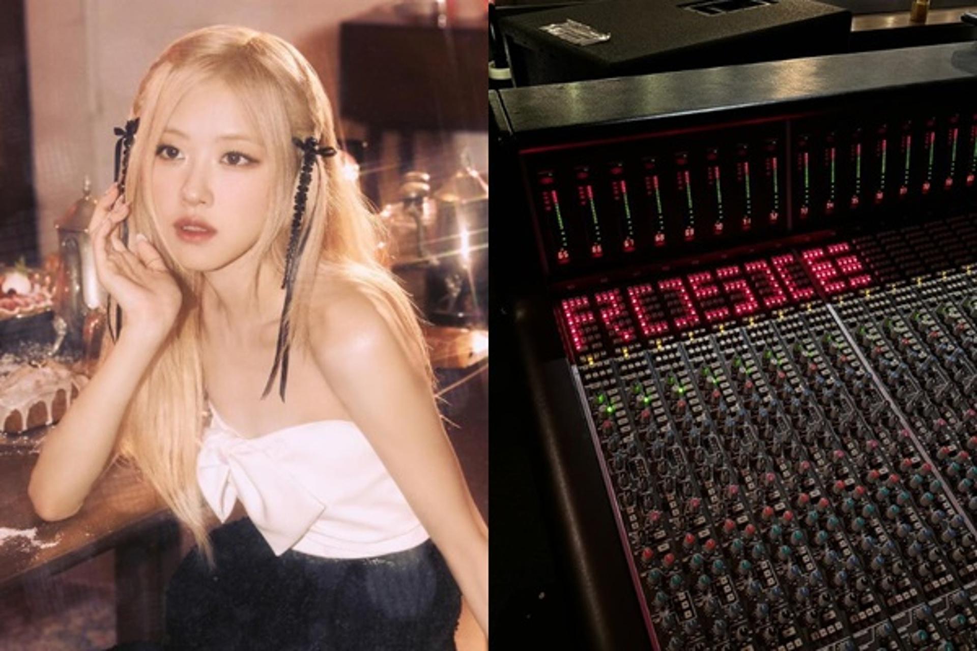 '블핑' 로제 행보 '주목', 솔로 앨범 작업 중?