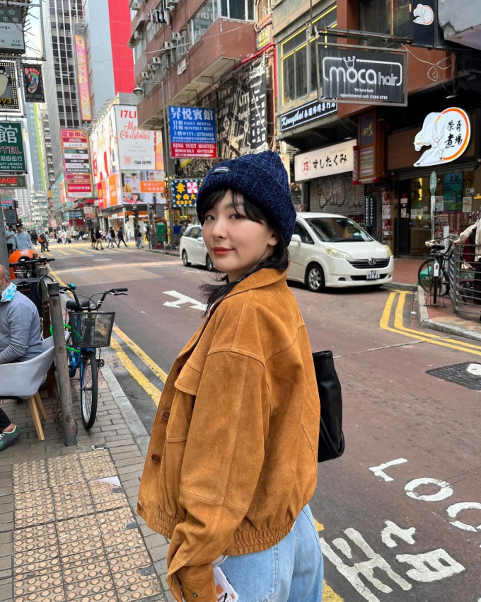 레드벨벳 슬기, 편함+멋짐+귀여움까지 챙긴 홍콩 여행룩