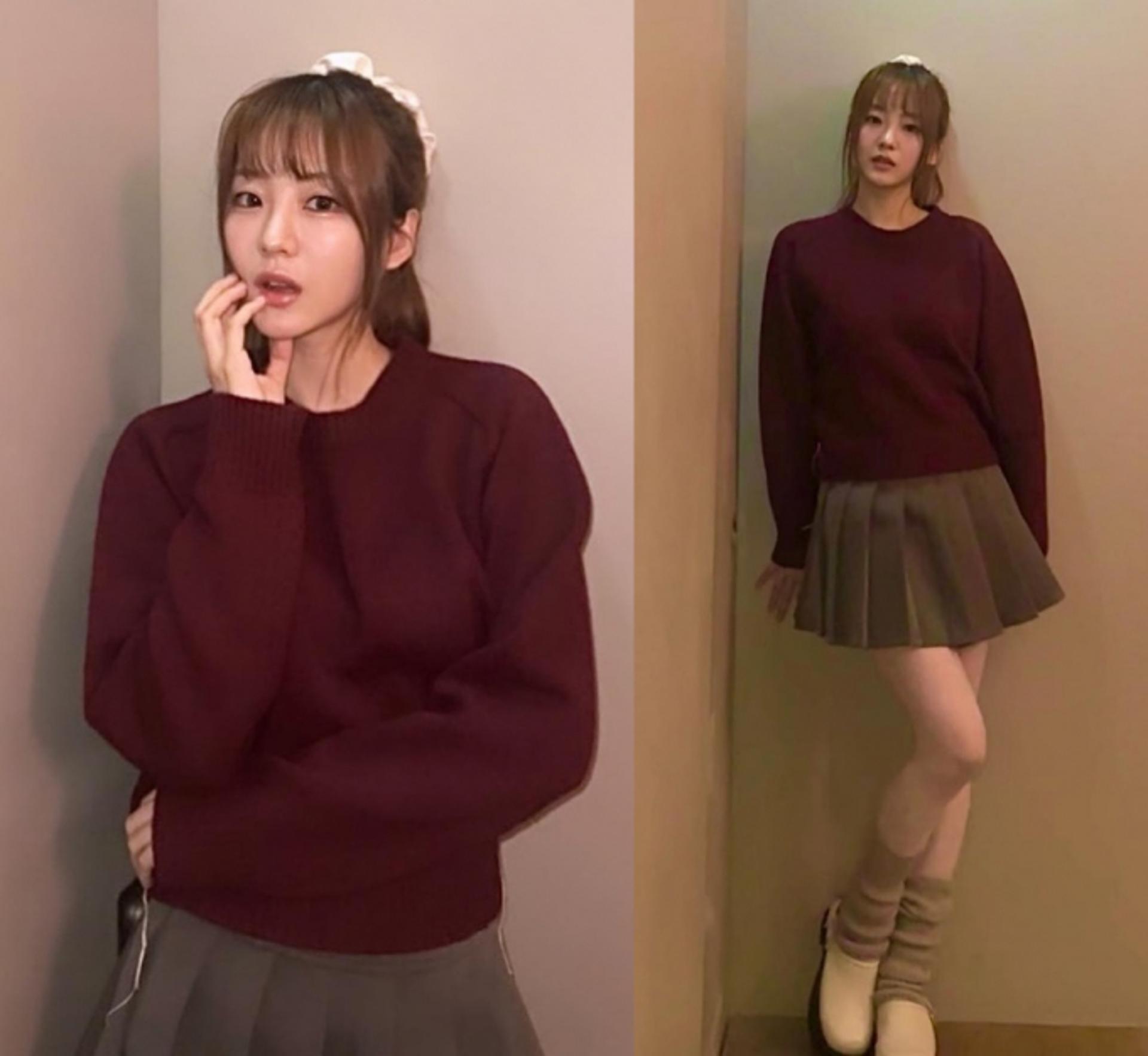 조이현, 곱창밴드→루스 삭스…'걸리시 매력 풀풀'