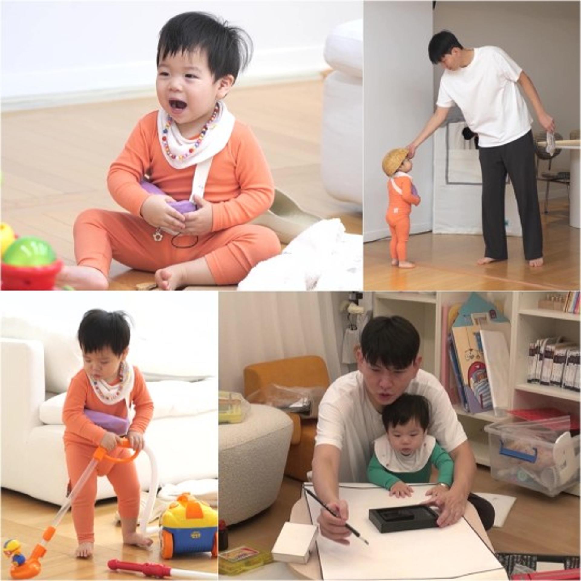 "아빠라고 했어?"… '홍현희♥' 제이쓴, 똥별이에 '감격'