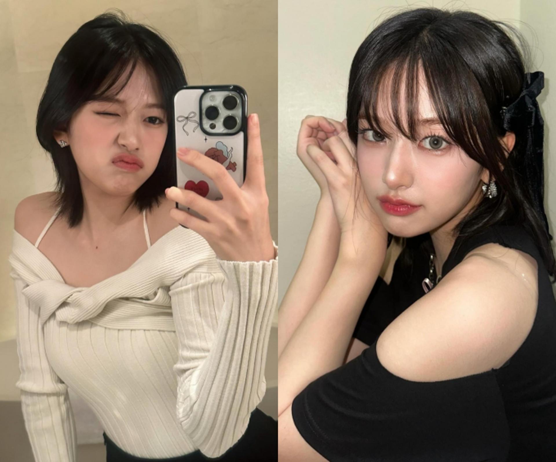 아이브 안유진, 귀엽거나 섹시하거나…둘 다 잡은 오프숄더 룩