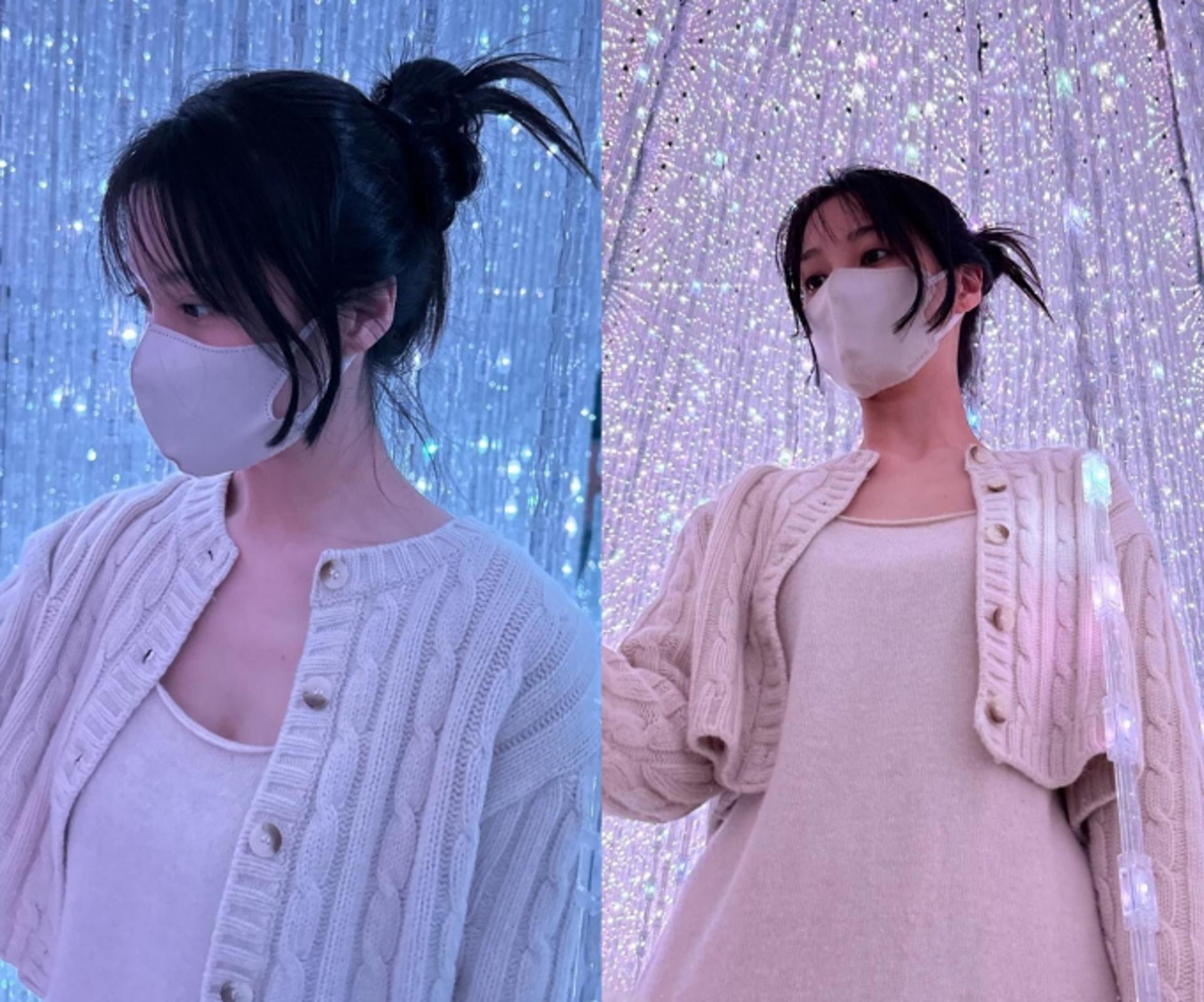카라 출신 박규리, 마스크 뚫고 나오는 청순美