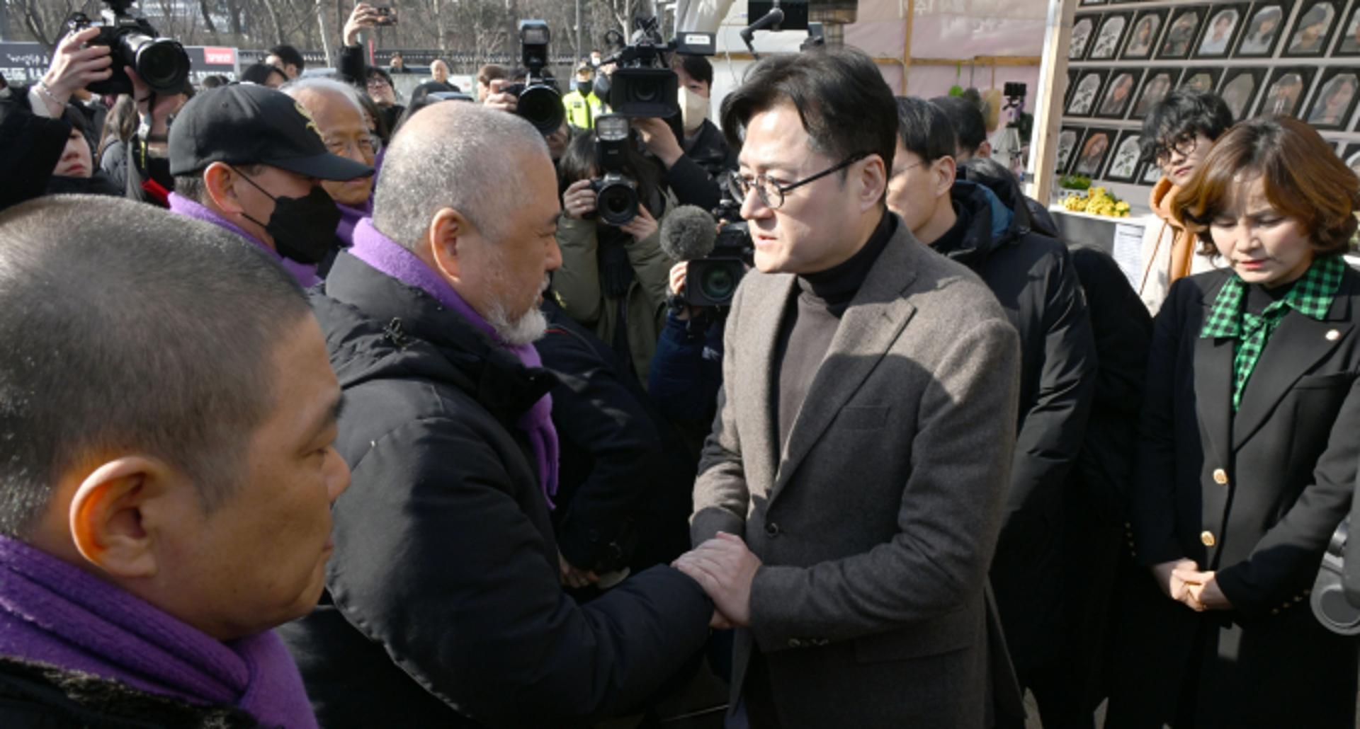 "유가족·국민 모욕"… 민주당, 이태원특별법 거부권 의결에 반발