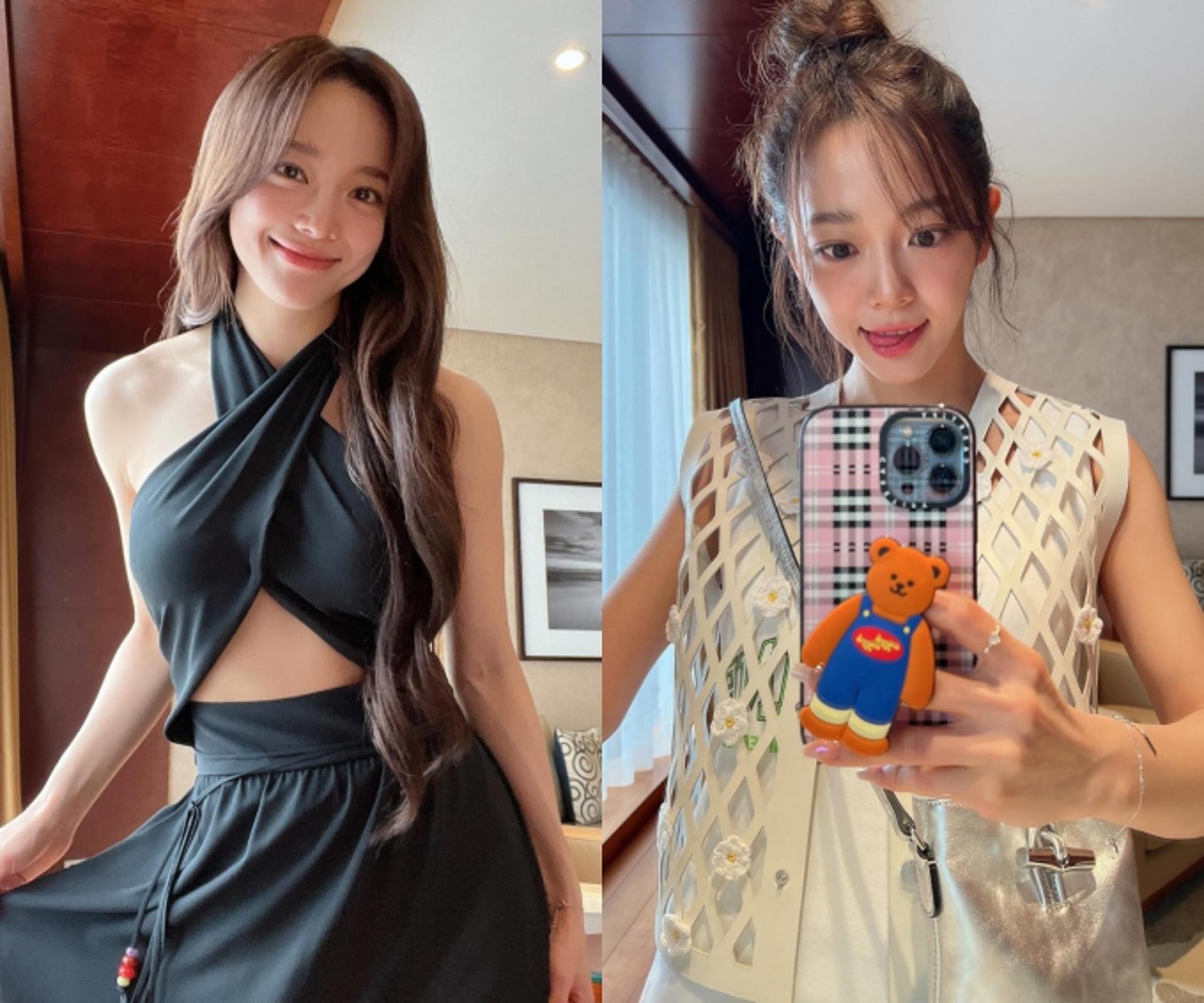 김세정, 고혹적인 블랙 룩 VS 사랑스러운 화이트 룩