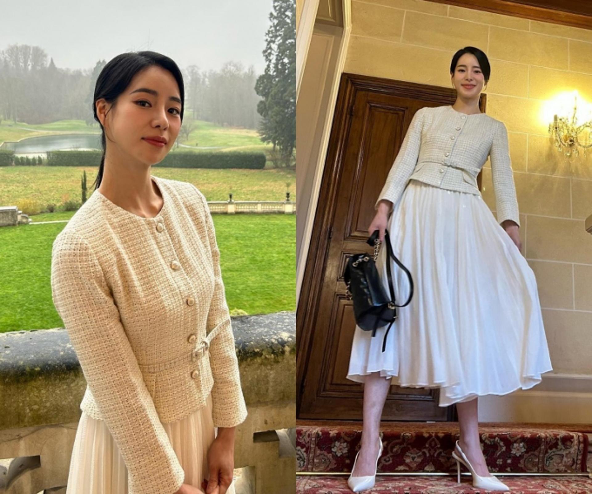 임지연, 하늘하늘 우아한 파리의 여인