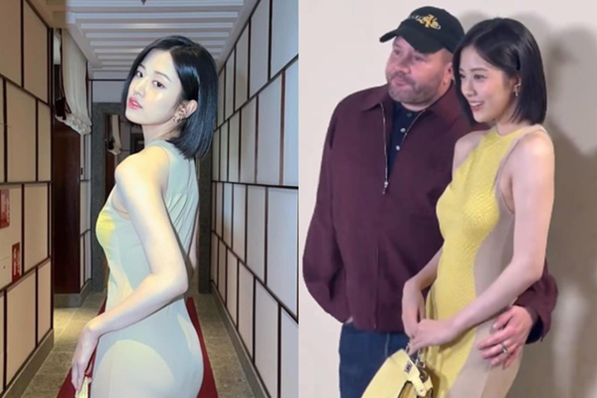 "안유진 골반을? 나쁜 손이네"… 팬들 분노한 이유
