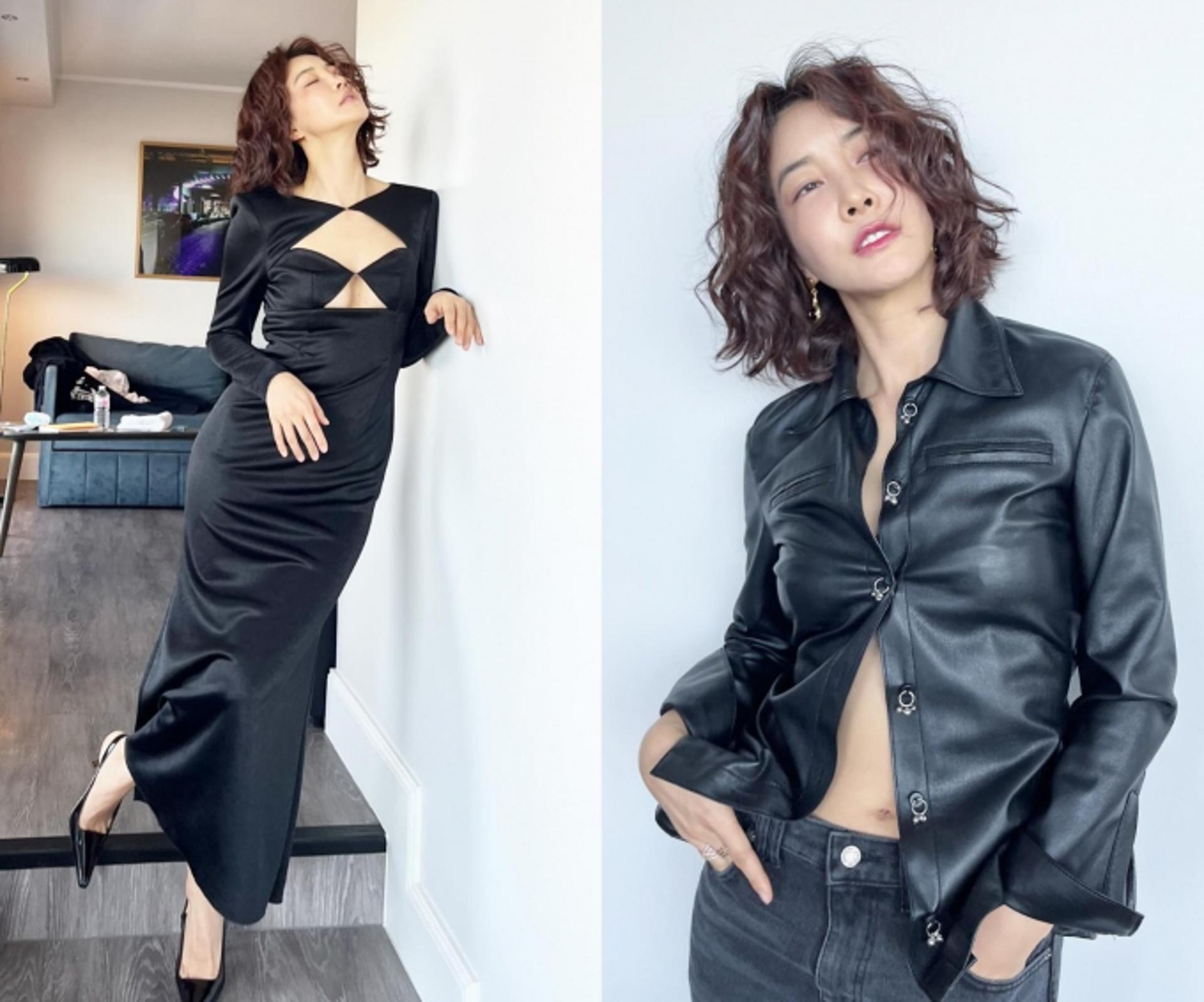 진서연, 치명적인 블랙 패션…최수영 "매력이 과해요"