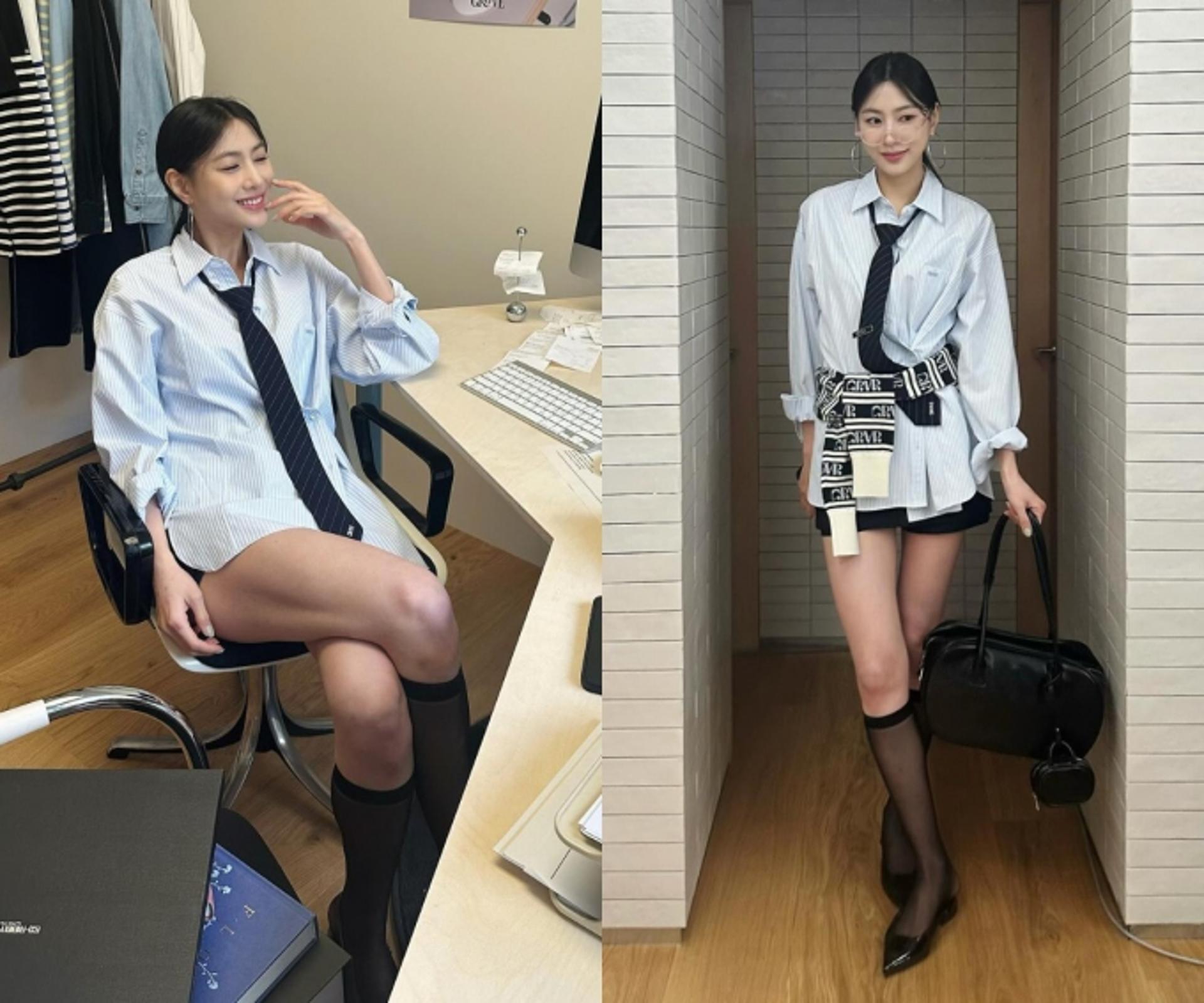 오하영, 아찔한 상상 속 오피스룩…"하영아, 회사 그런거 아니야"