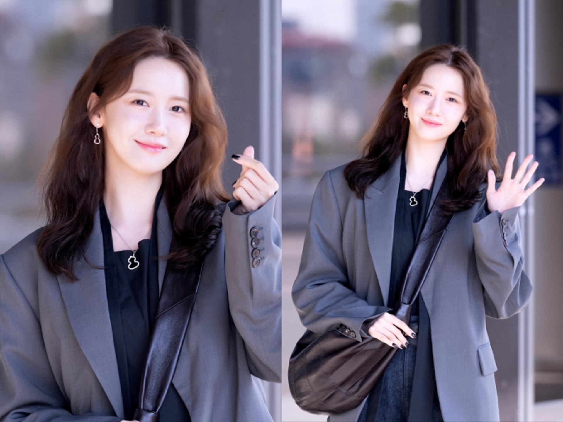 공항에 뜬 융프로디테… 윤아, 얼굴이 다했다