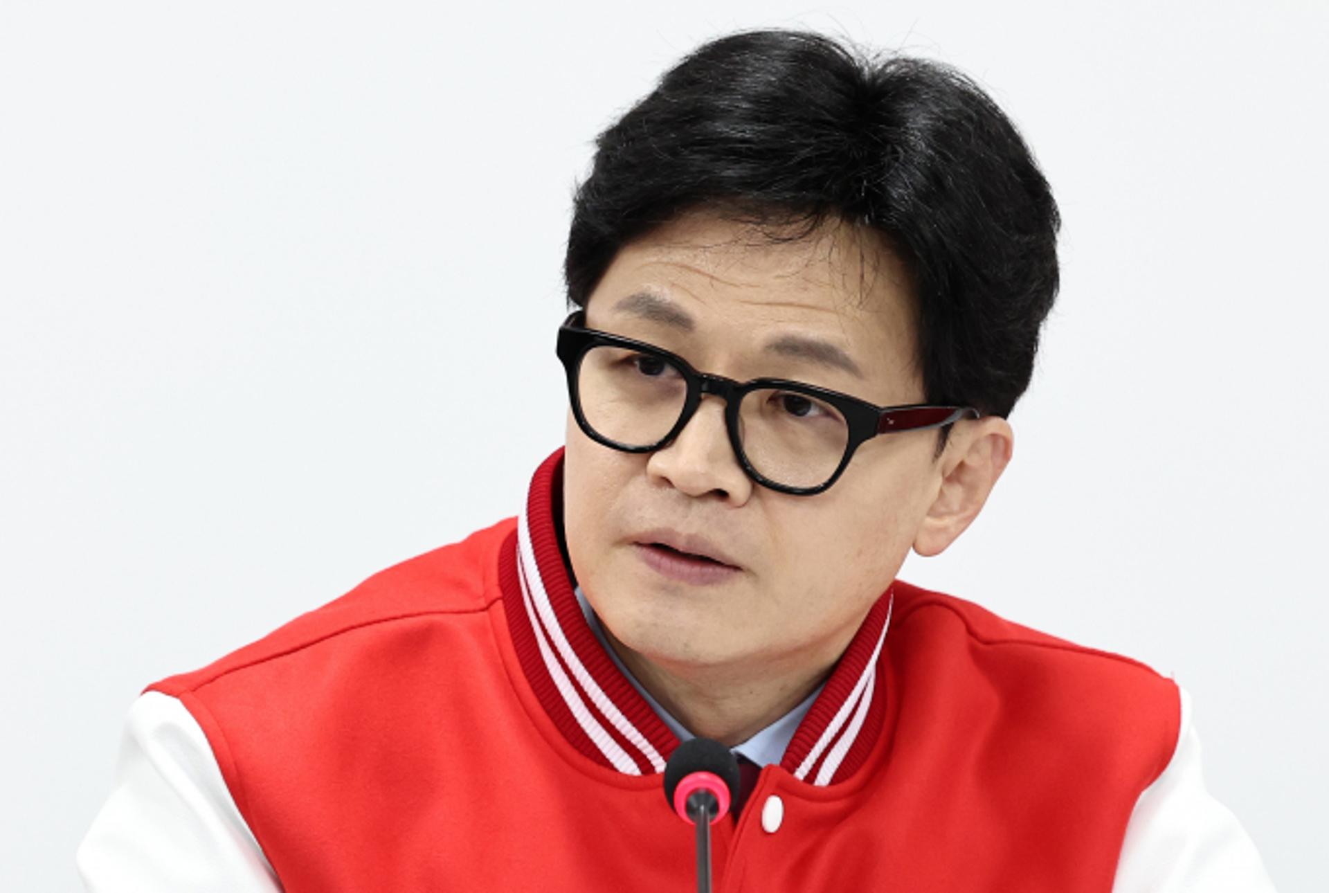 국힘, 첫 선대위원장 회의… 한동훈 "민주당 난장판 심판"