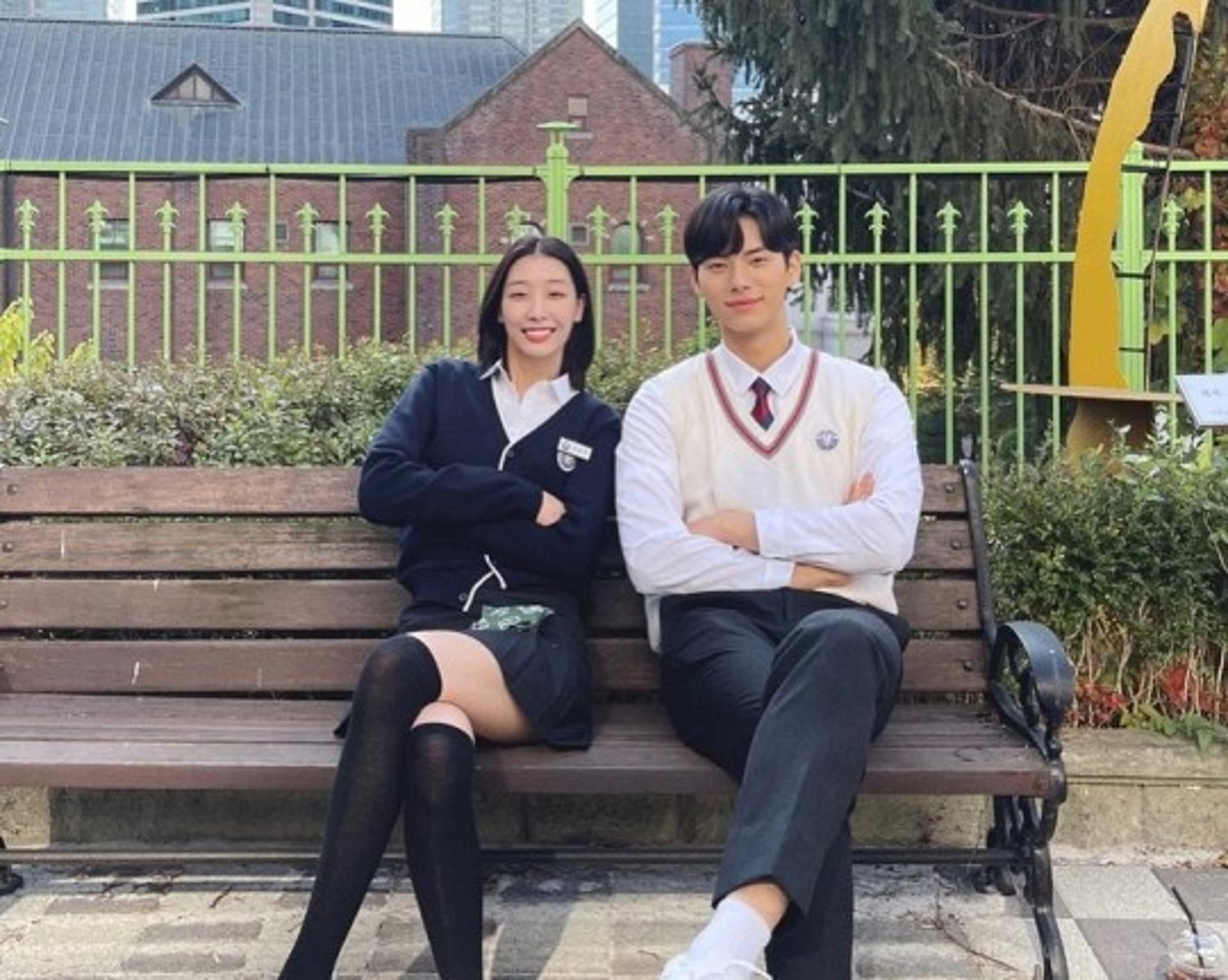 "사랑한다 고맙다"… 이채민♥류다인, 럽스타였네?