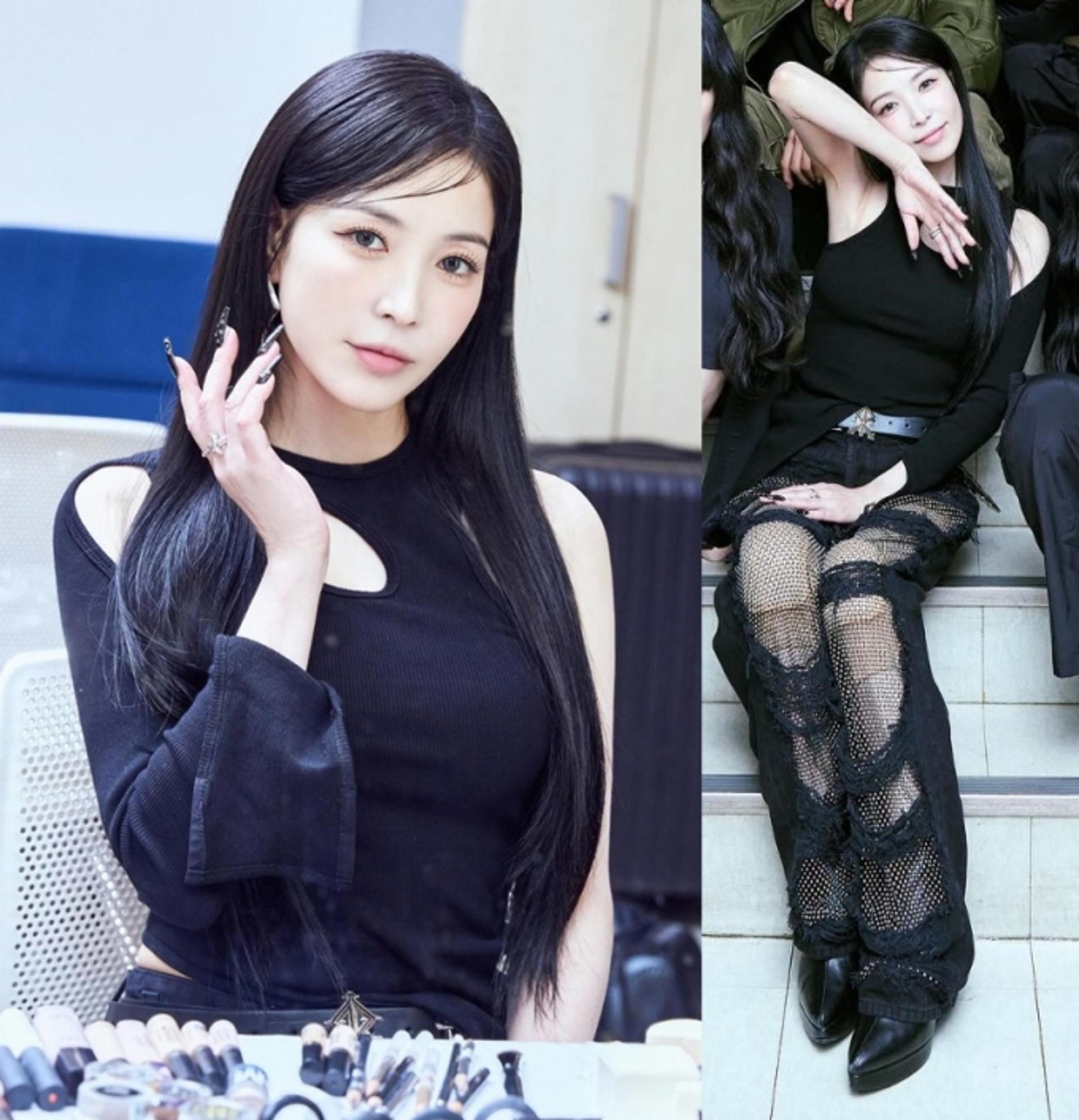보아, 도도함 넘치는 짜릿한 블랙 패션