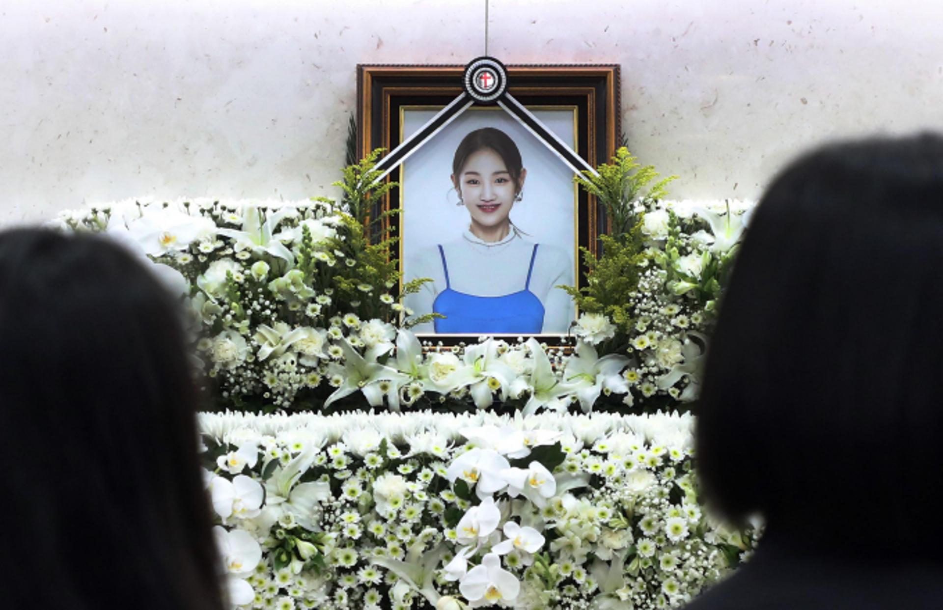 "타살 흔적 無"… 故박보람 발인, 동료 애도 속 영면