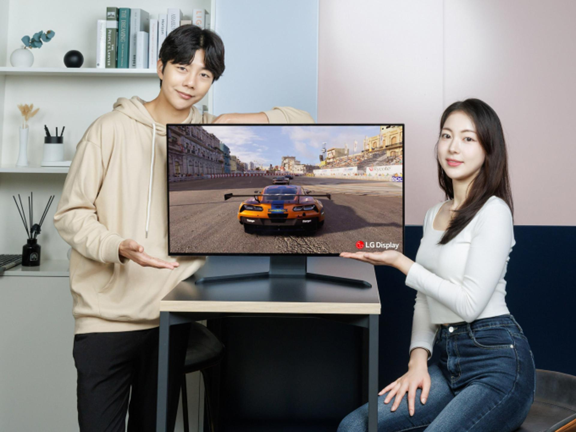 LGD, 세계 최초 주사율∙해상도 변환 게이밍 OLED 패널 양산