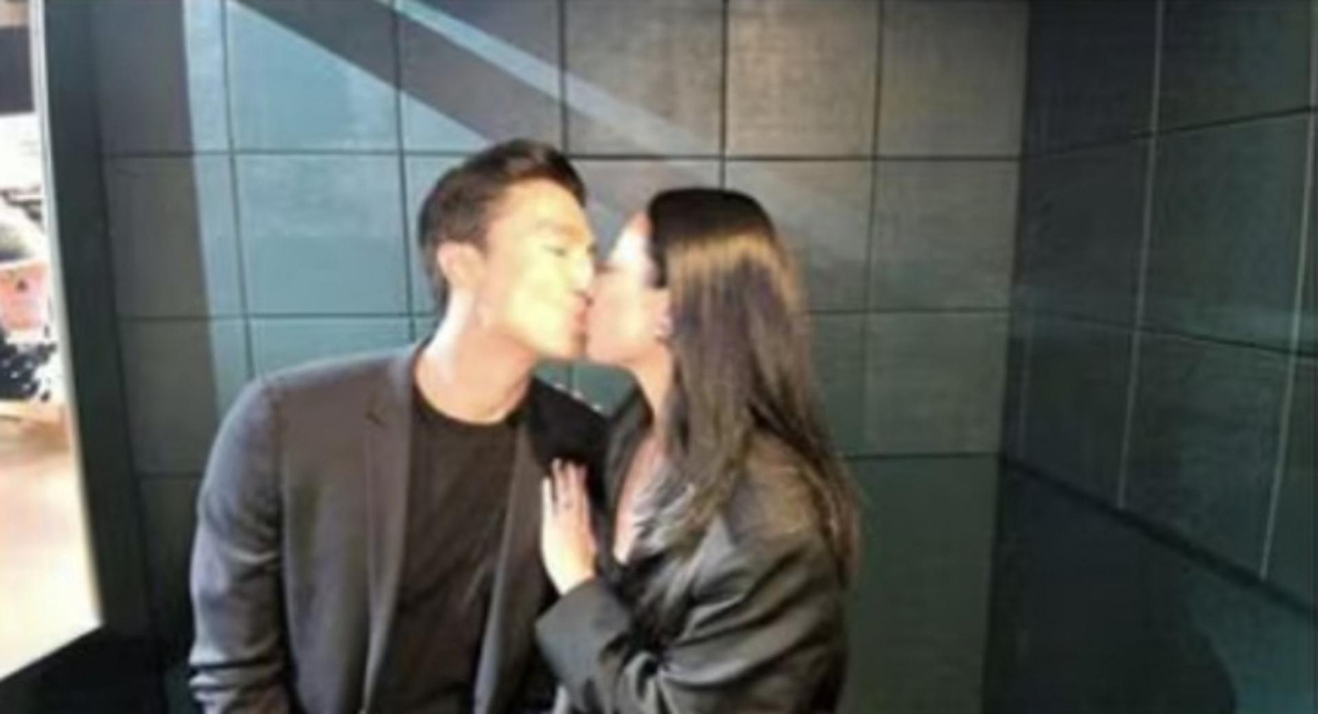 다니엘 헤니, 14세 연하 아내 어깨 감싸고 입맞춤… 달달한 신혼