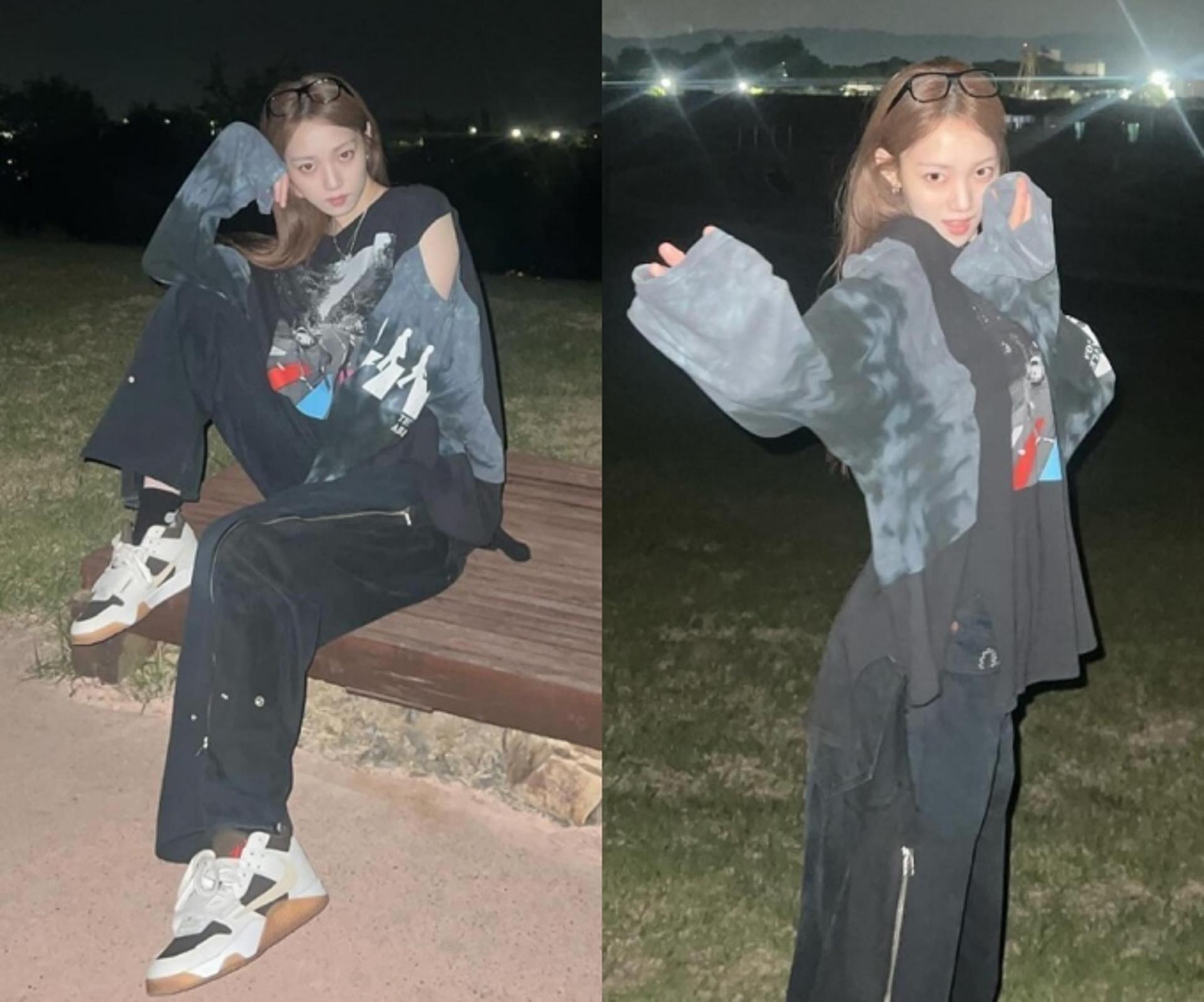 이성경, 어둠을 뚫는 힙한 아우라